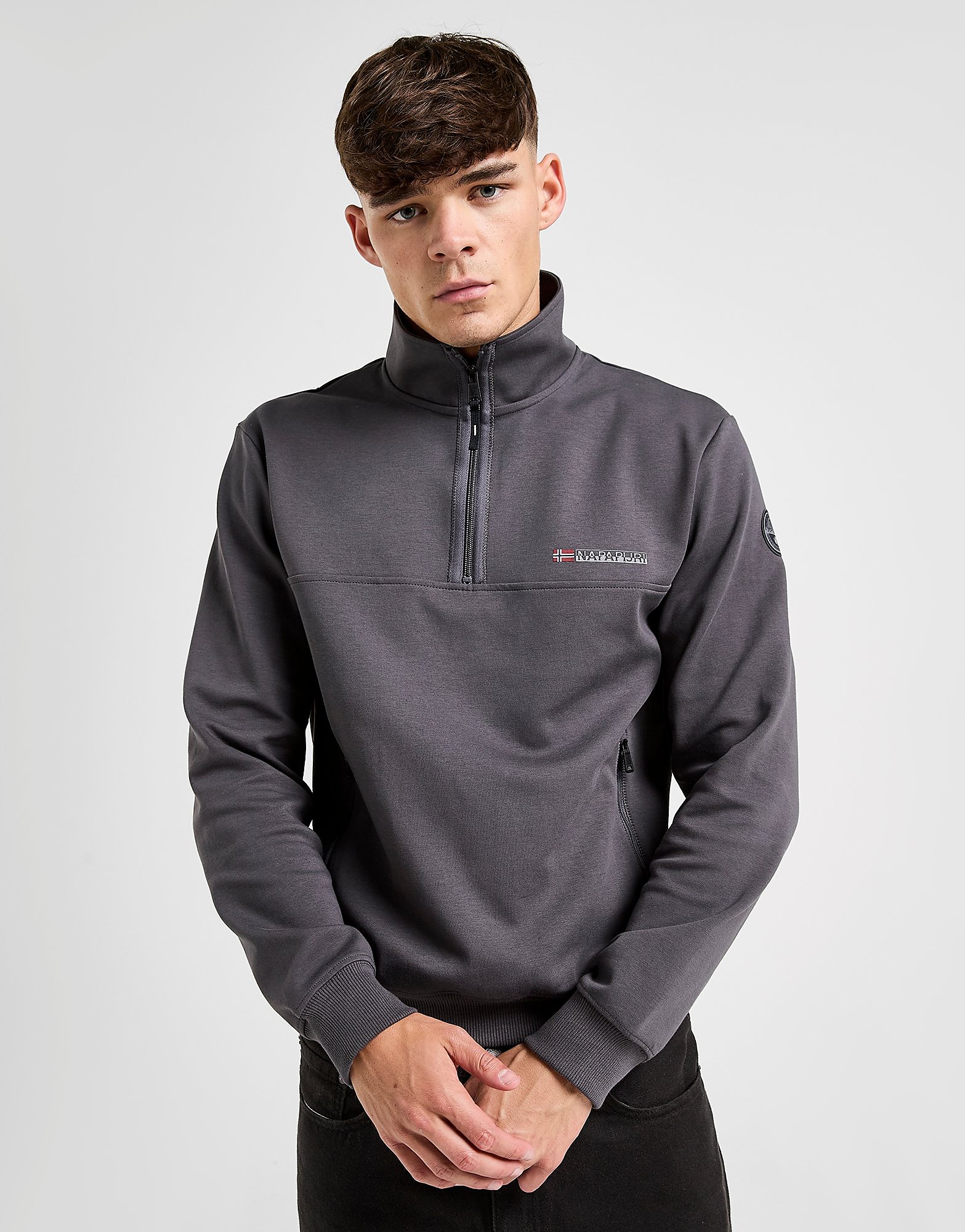 Napapijri Sweatshirt Zippé Bastien Homme