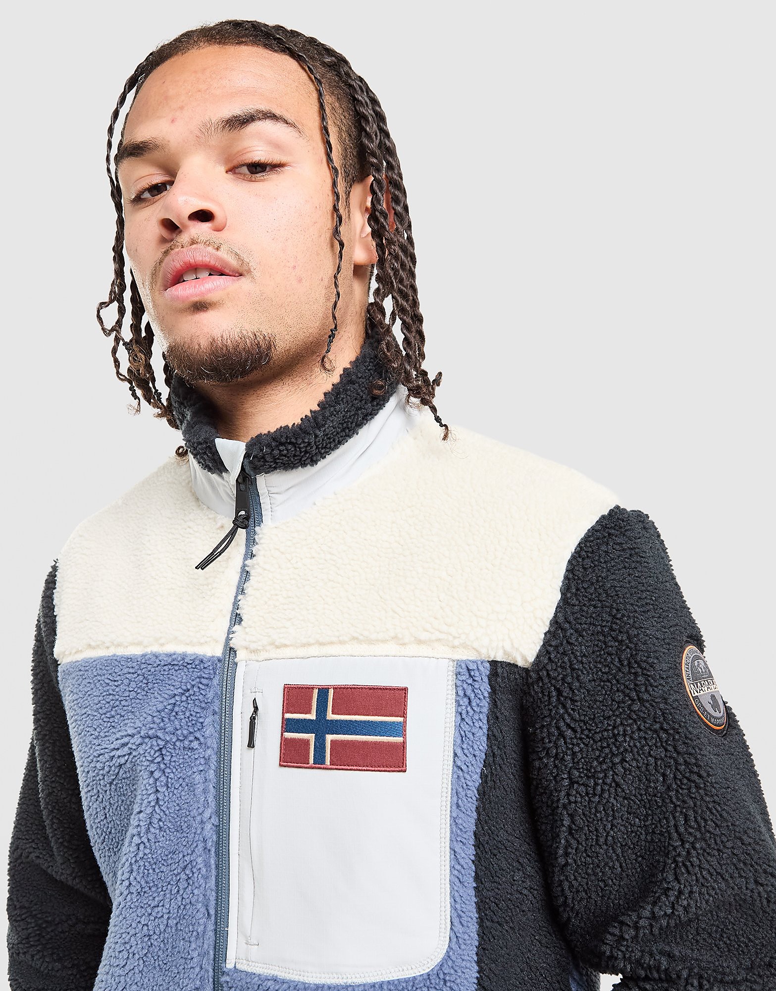Napapijri Borg Full Zip Fleece - vue 2