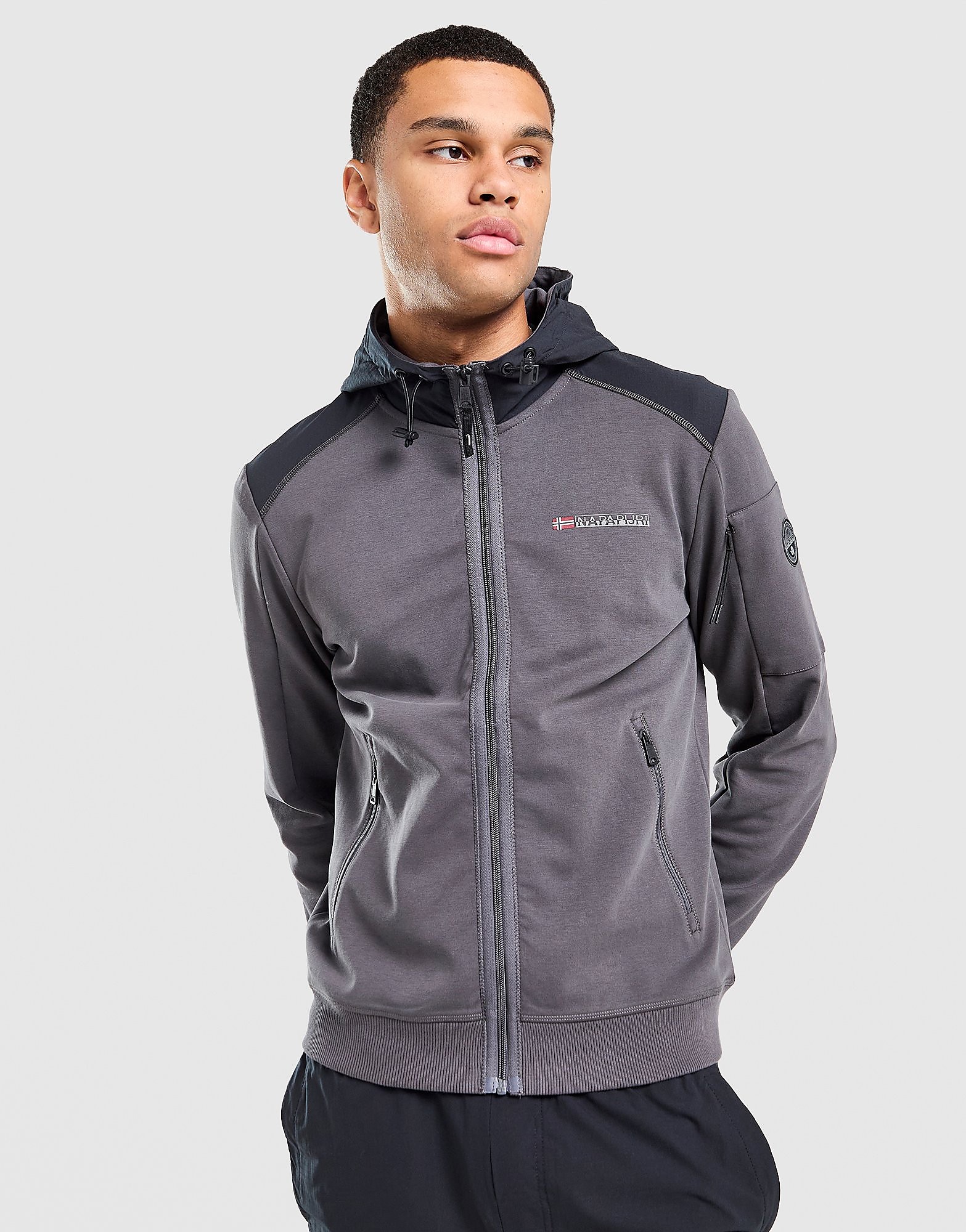 Napapijri Belk Full Zip Hoodie - vue 2