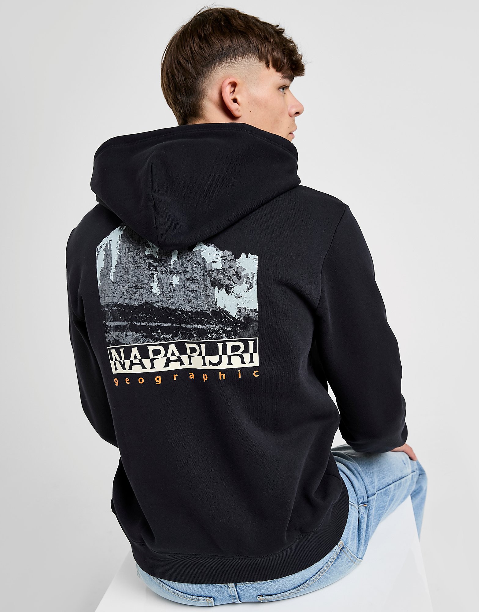 Napapijri Mirada Back Graphic Overhead Hoodie