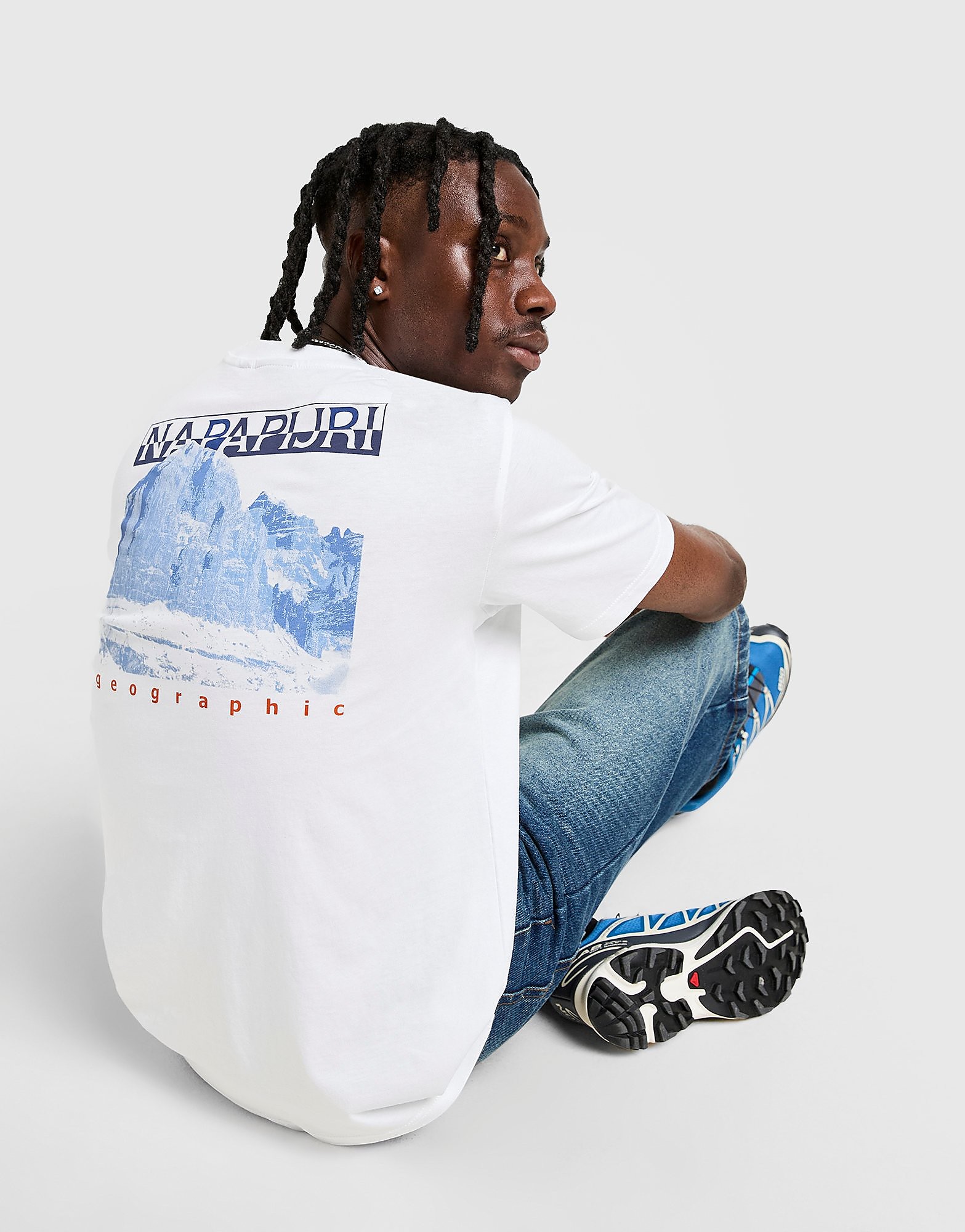 Napapijri Mirada Back Graphic T Shirt - vue 2