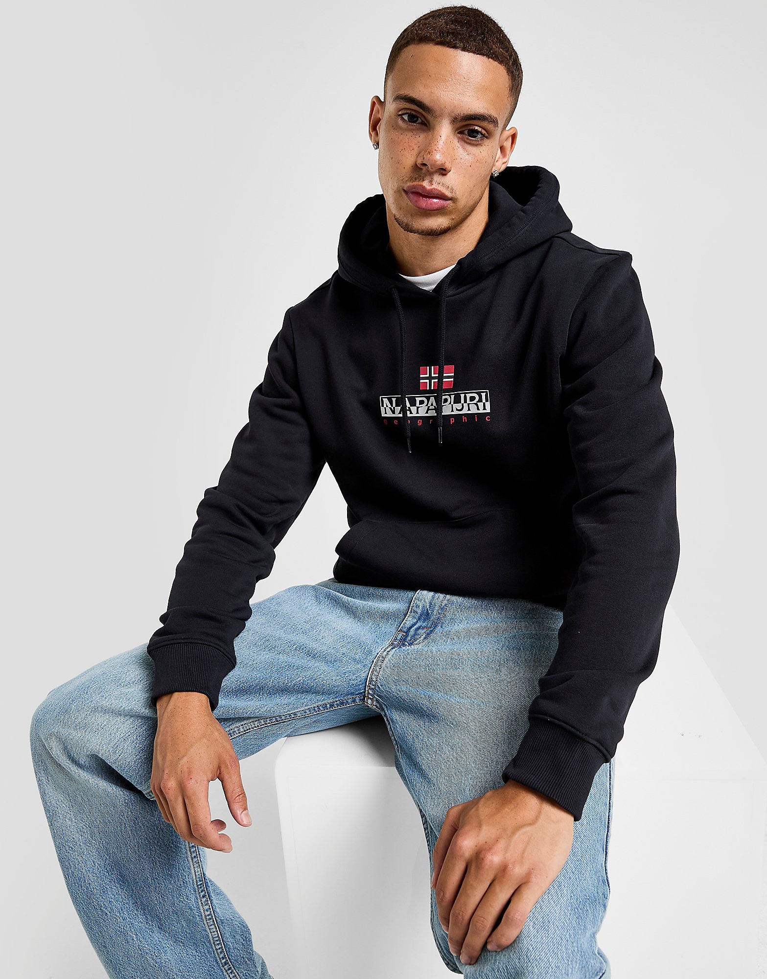 Napapijri Sweat à capuche Bory Homme