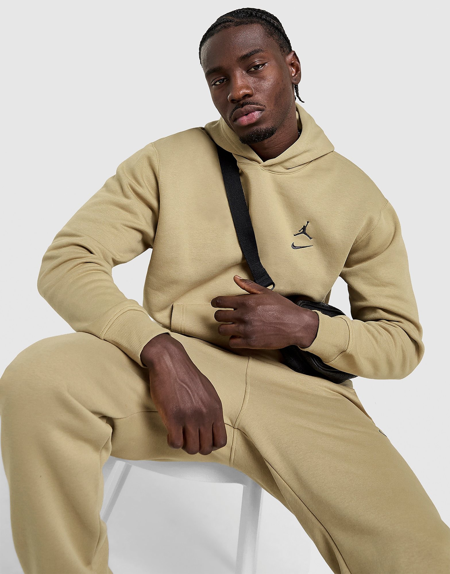 Jordan Felpa con Cappuccio Overhead Swoosh, marrone