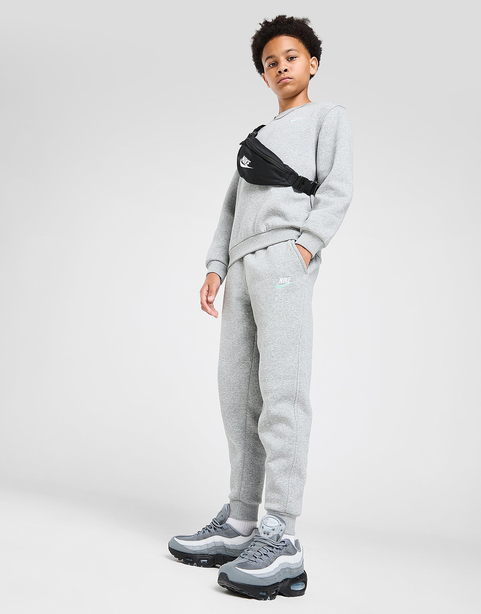 Nike Club Fleece Dual Joggers Junior Heather Heather - vue 2