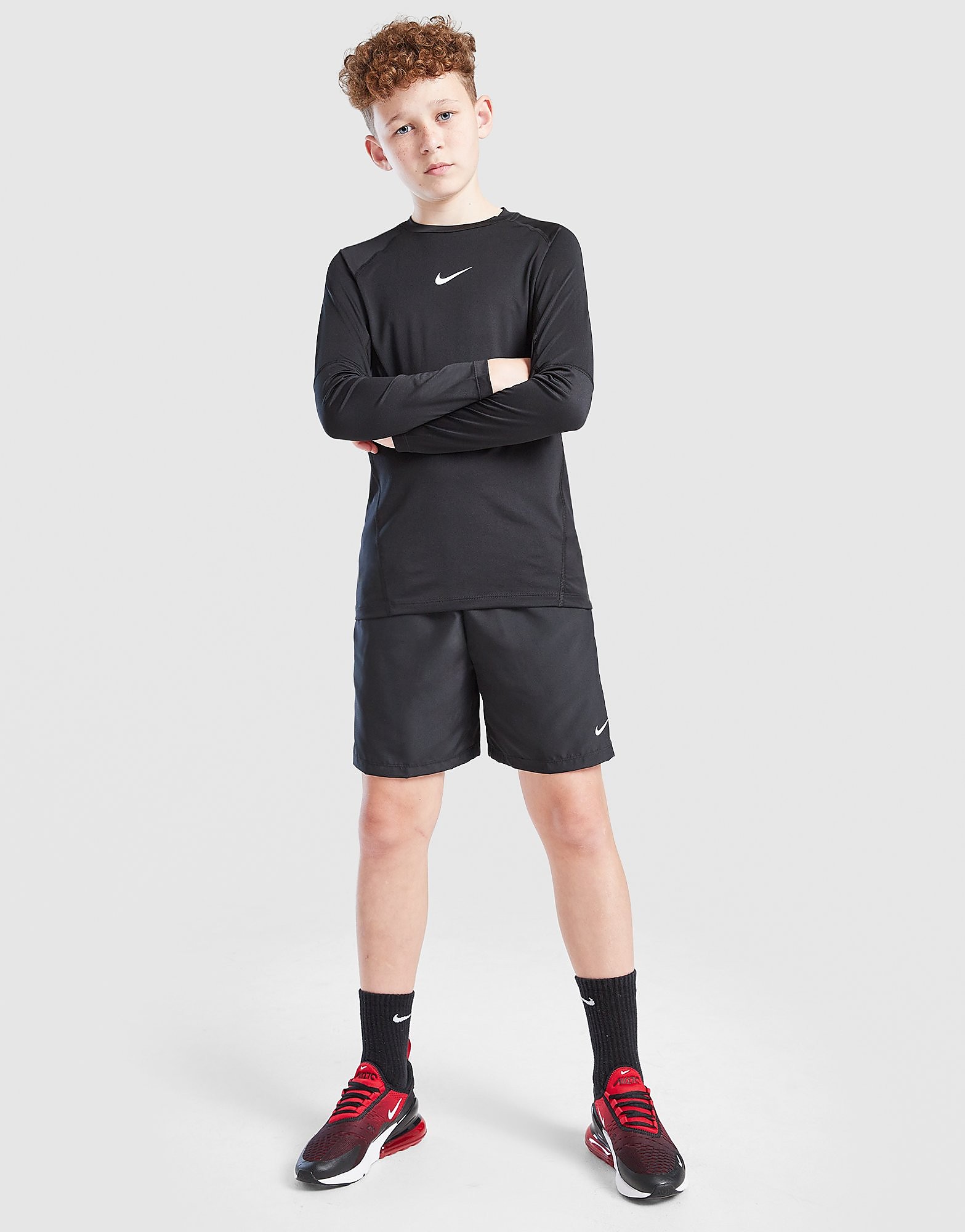 Nike Dri FIT Long Sleeve Baselayer Junior