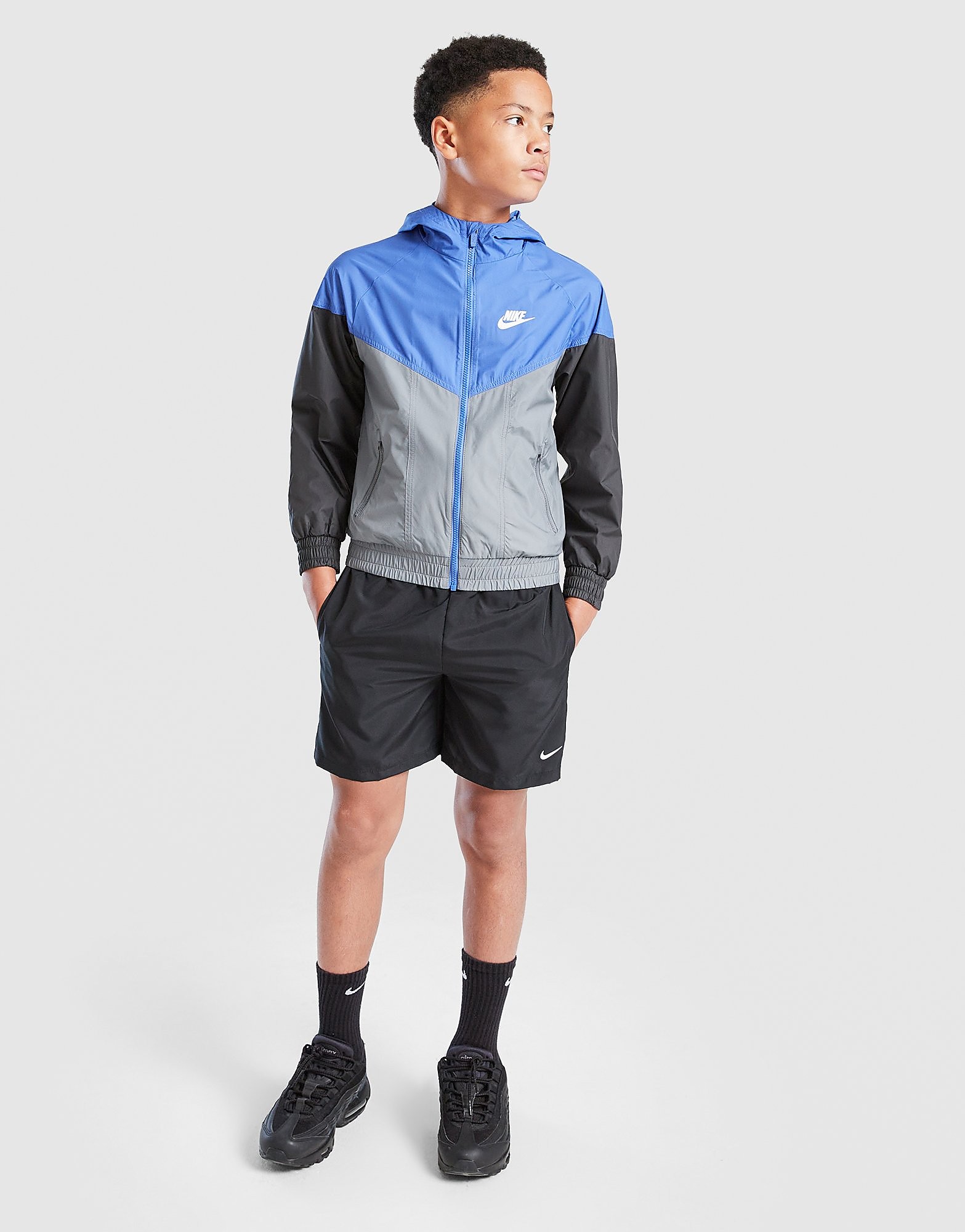 Nike Veste Sportswear Windrunner Color Block Junior Comet Comet