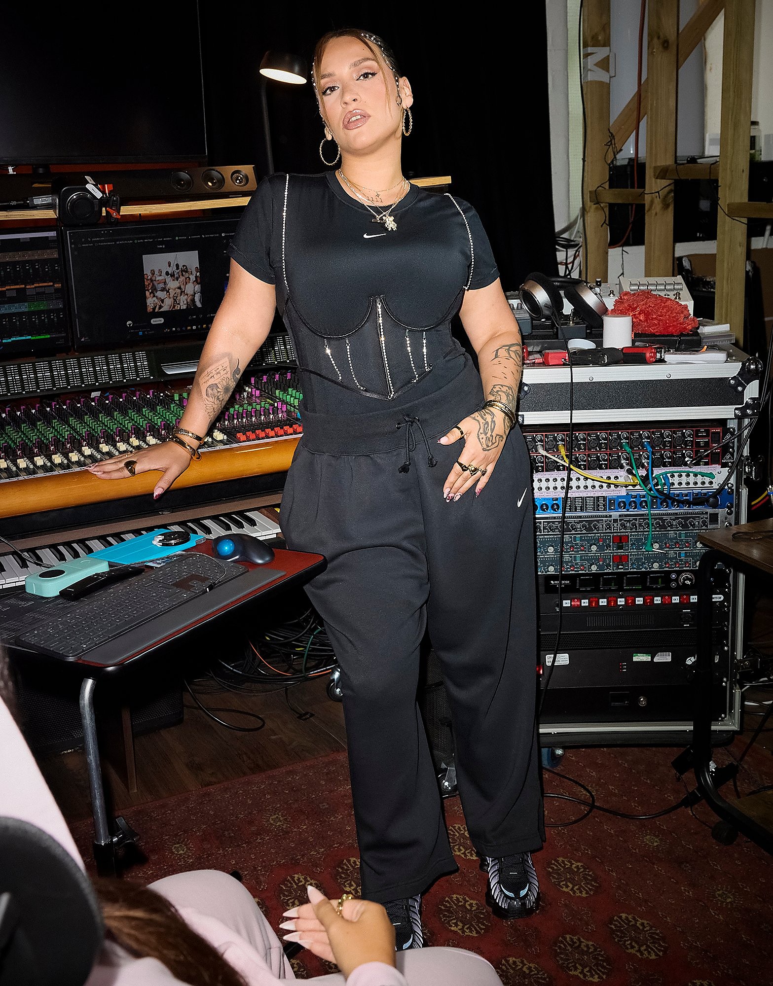 Nike Pantalon de jogging Wide Leg Femme - vue 2