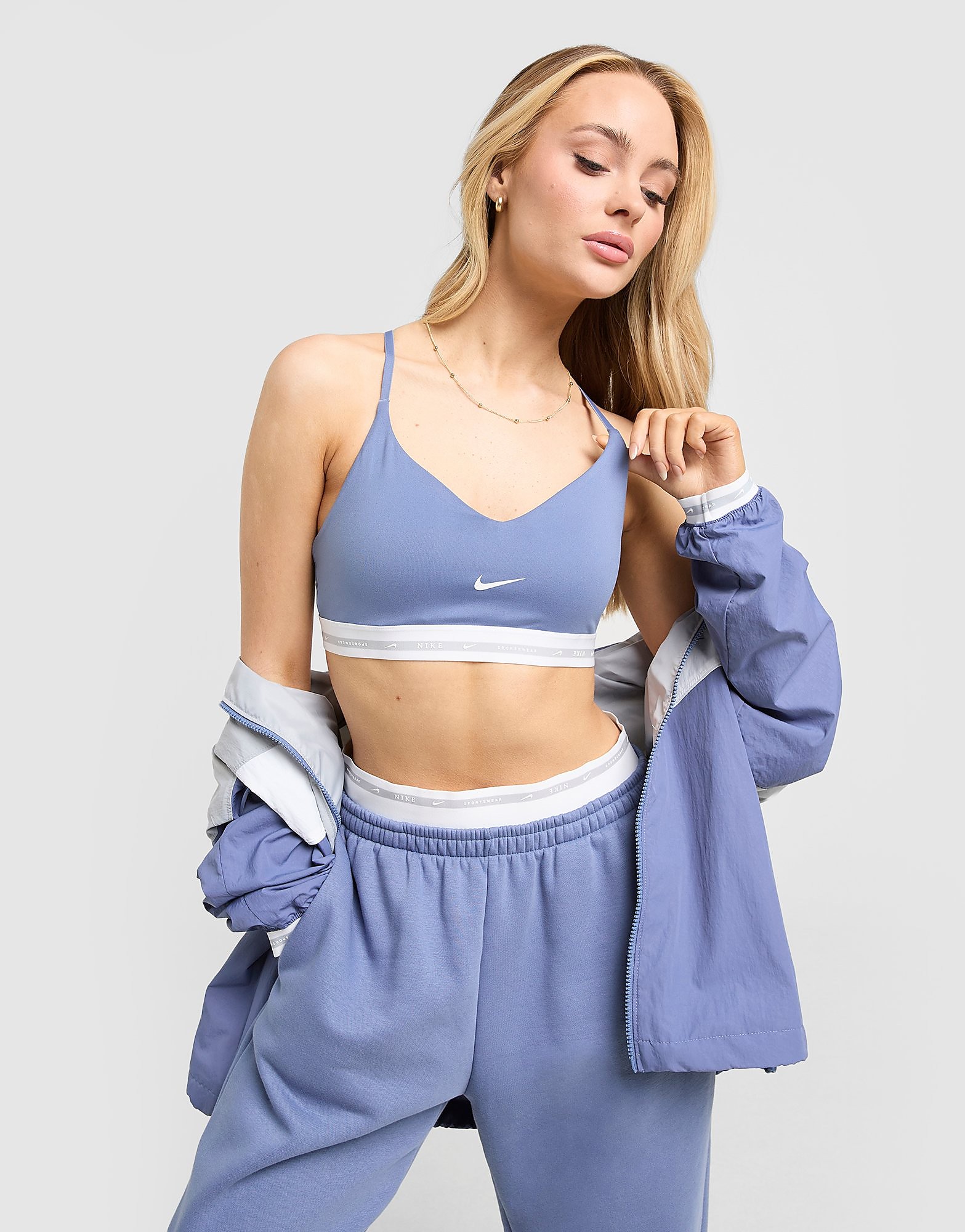 Nike Training Indy Swoosh Sports Bra