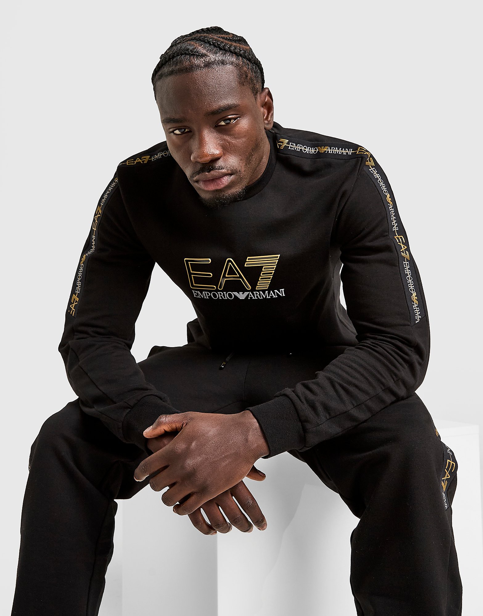 EA7 Emporio Armani Sweat Logo Tape