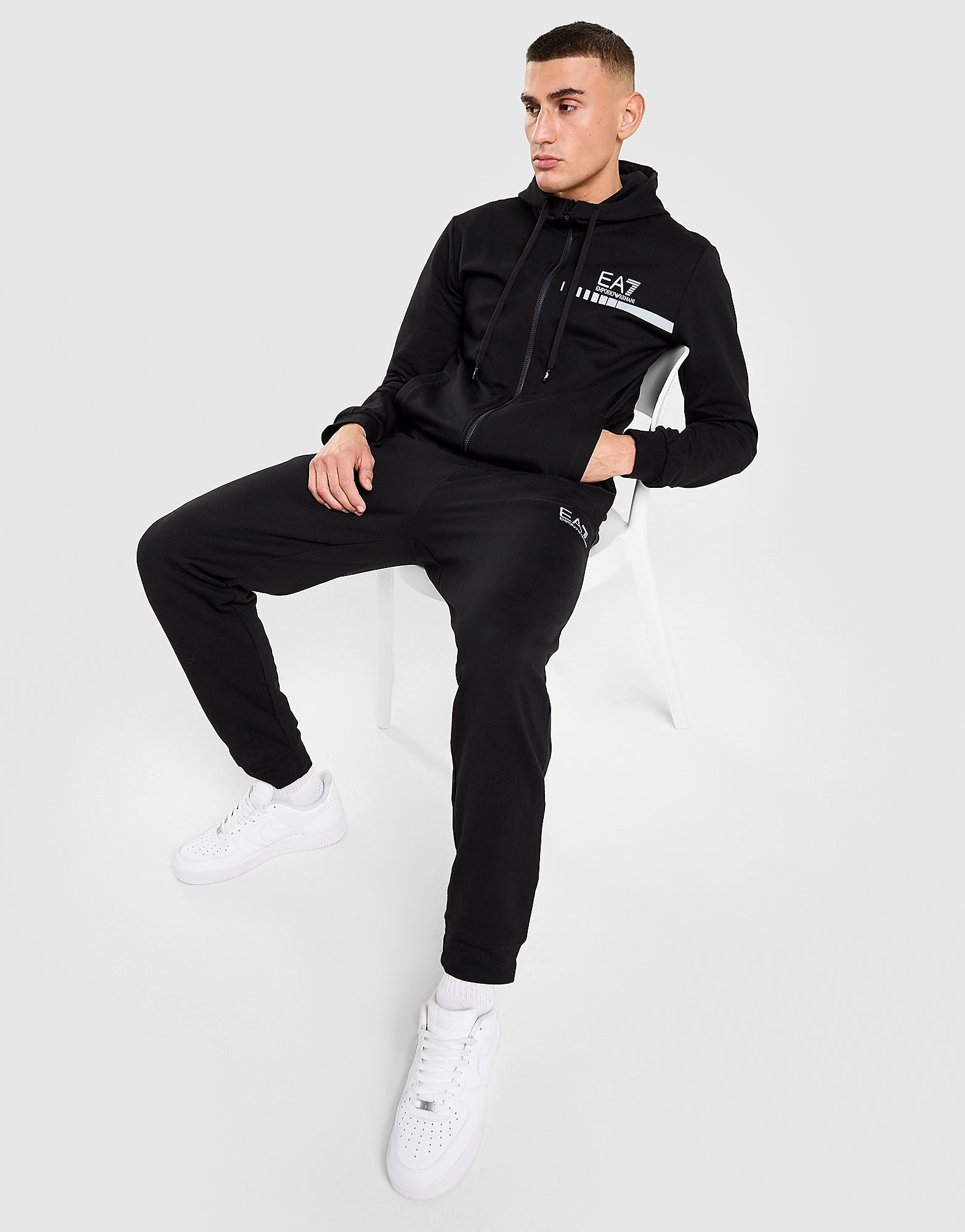 EA7 Emporio Armani Reflective Stripe Tracksuit