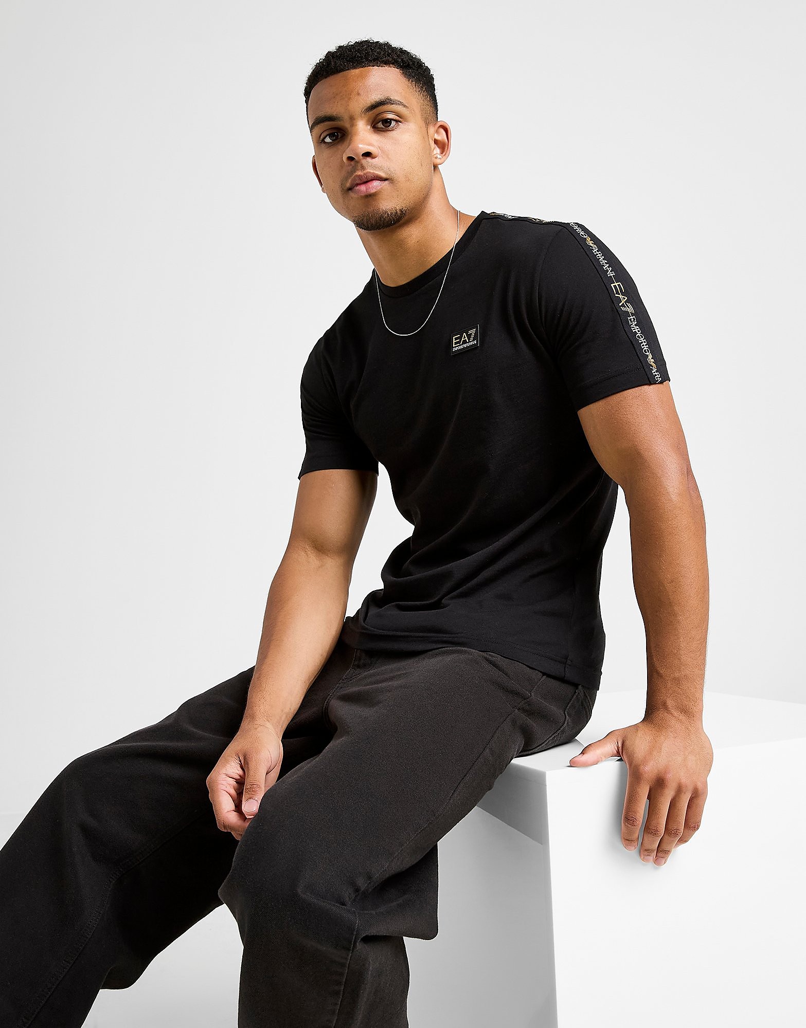 EA7 Emporio Armani Tape Badge T Shirt