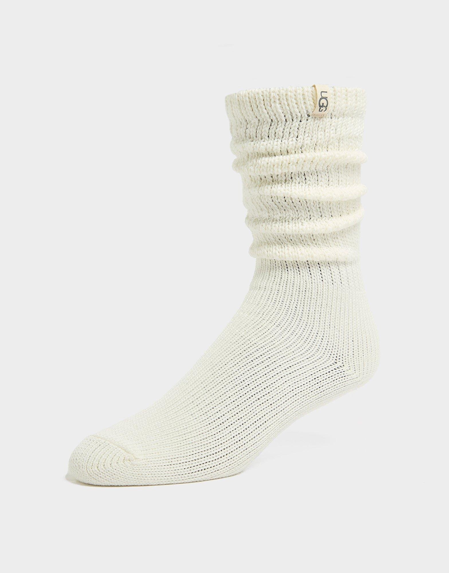 Tyla Slouchy Crew Sock - Damen, Weiss