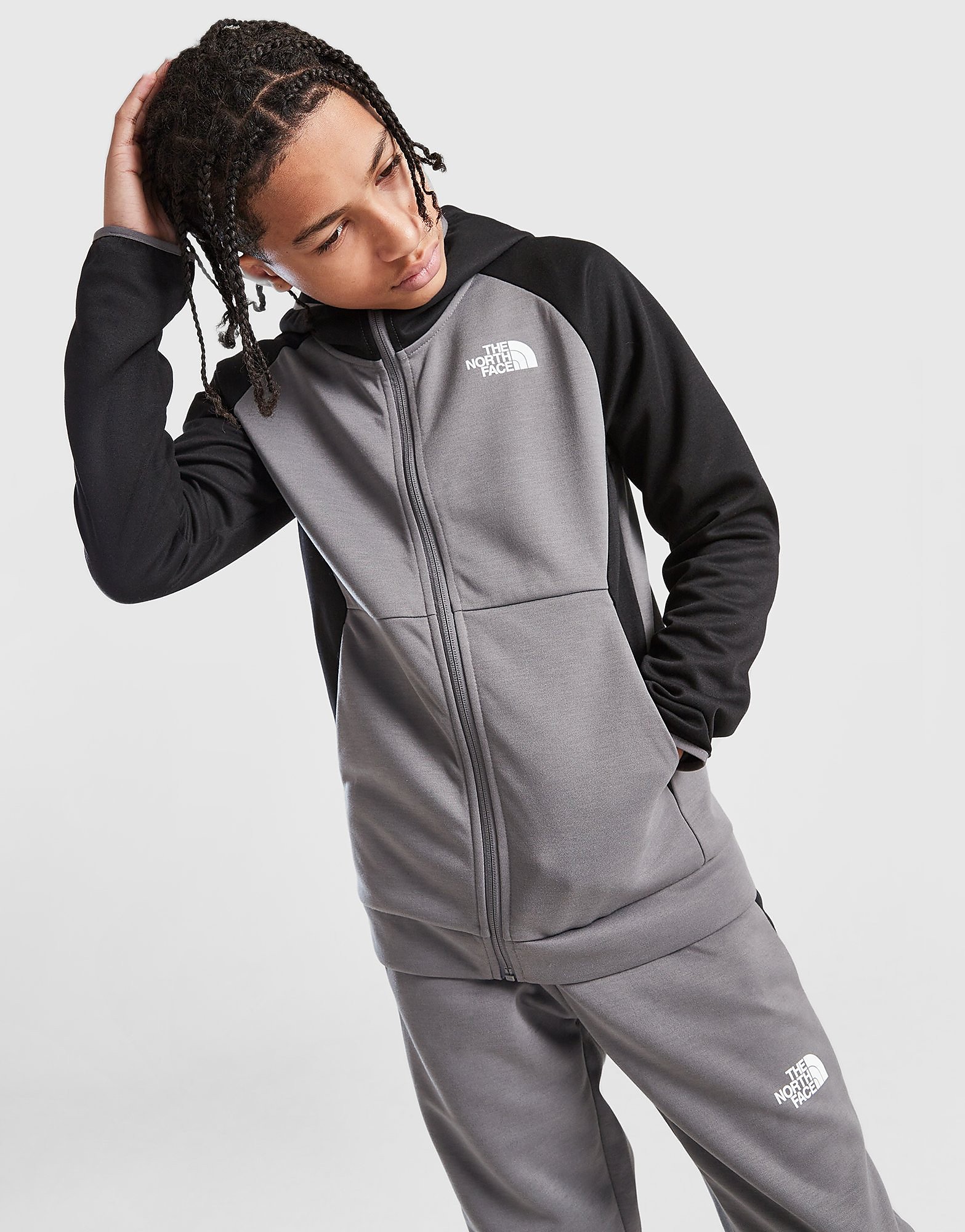 The North Face Sweat à Capuche Tek Zippé Junior - vue 2
