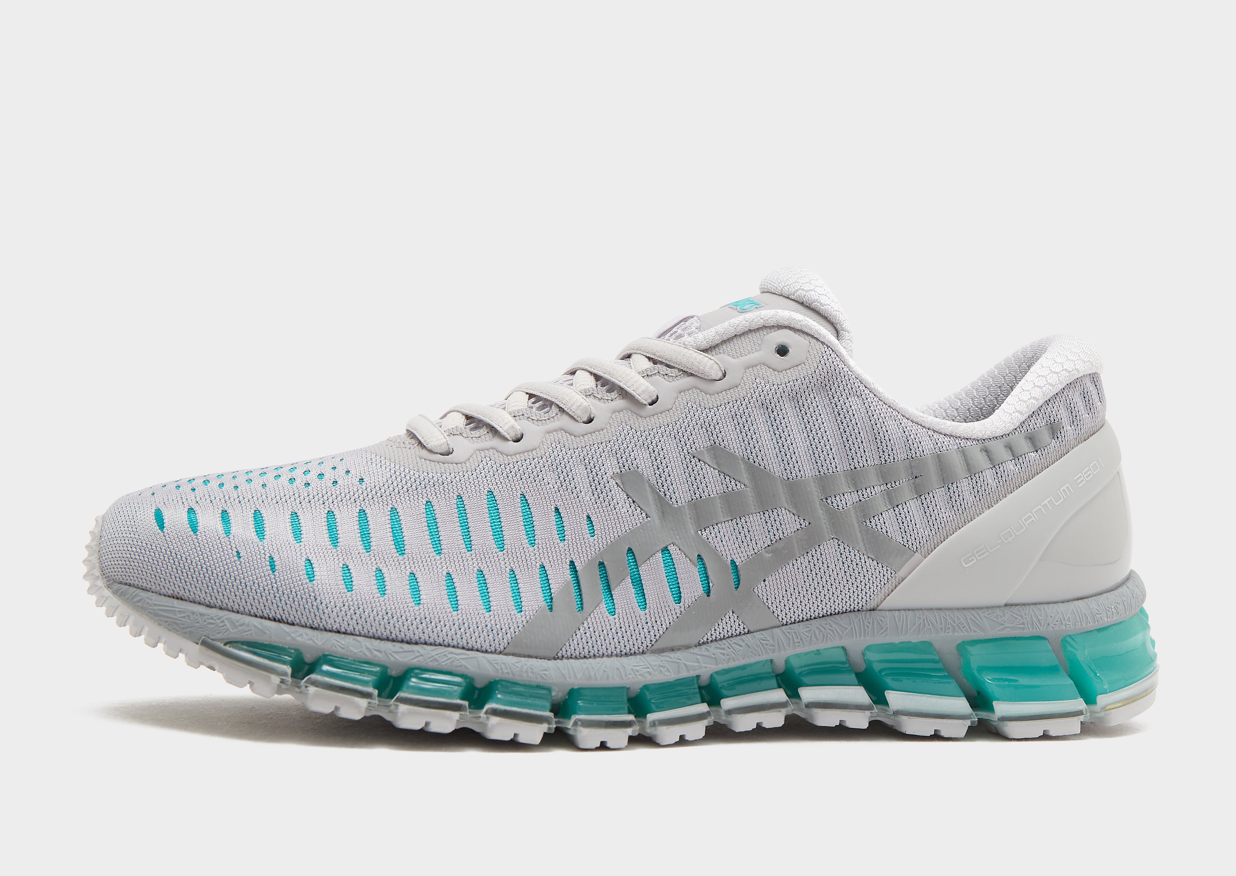 Asics Gel Quantum 360 herensneaker grijs en blauw