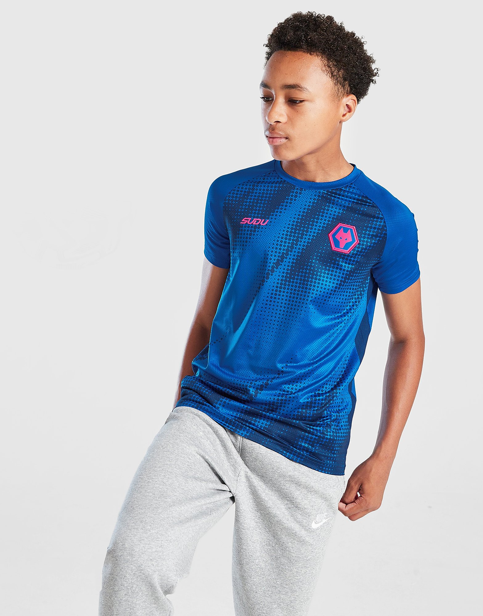 SUDU Wolverhampton Wanderers FC Training T Shirt Junior