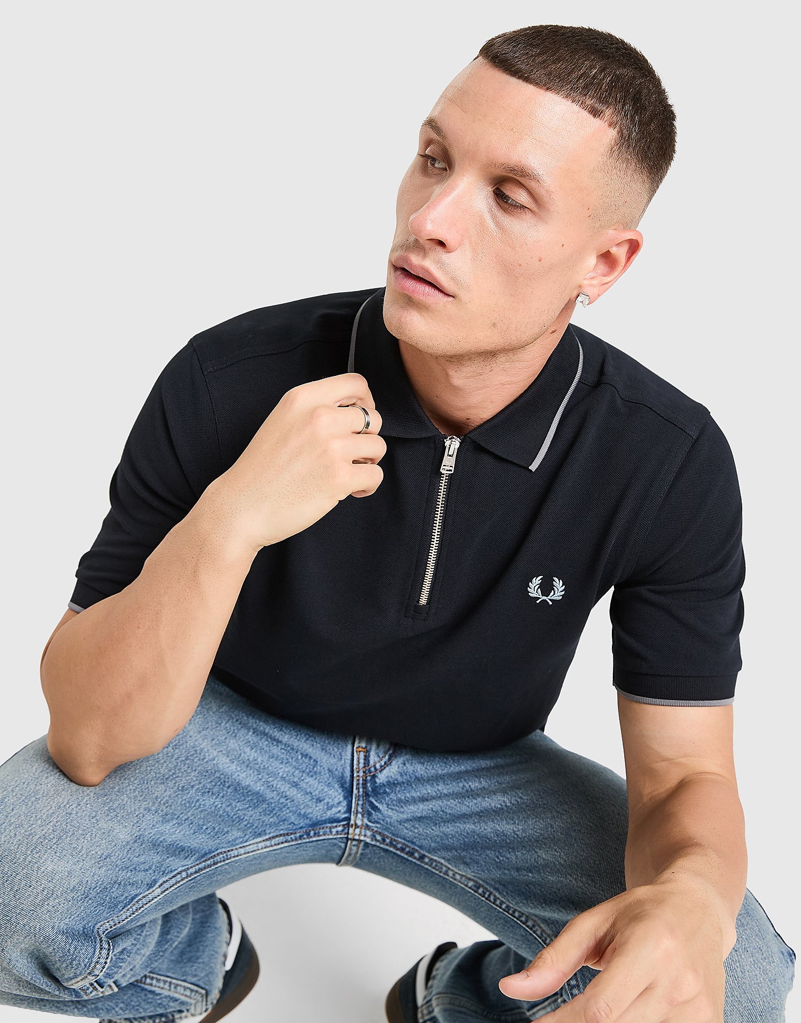 Fred Perry Polo zippé