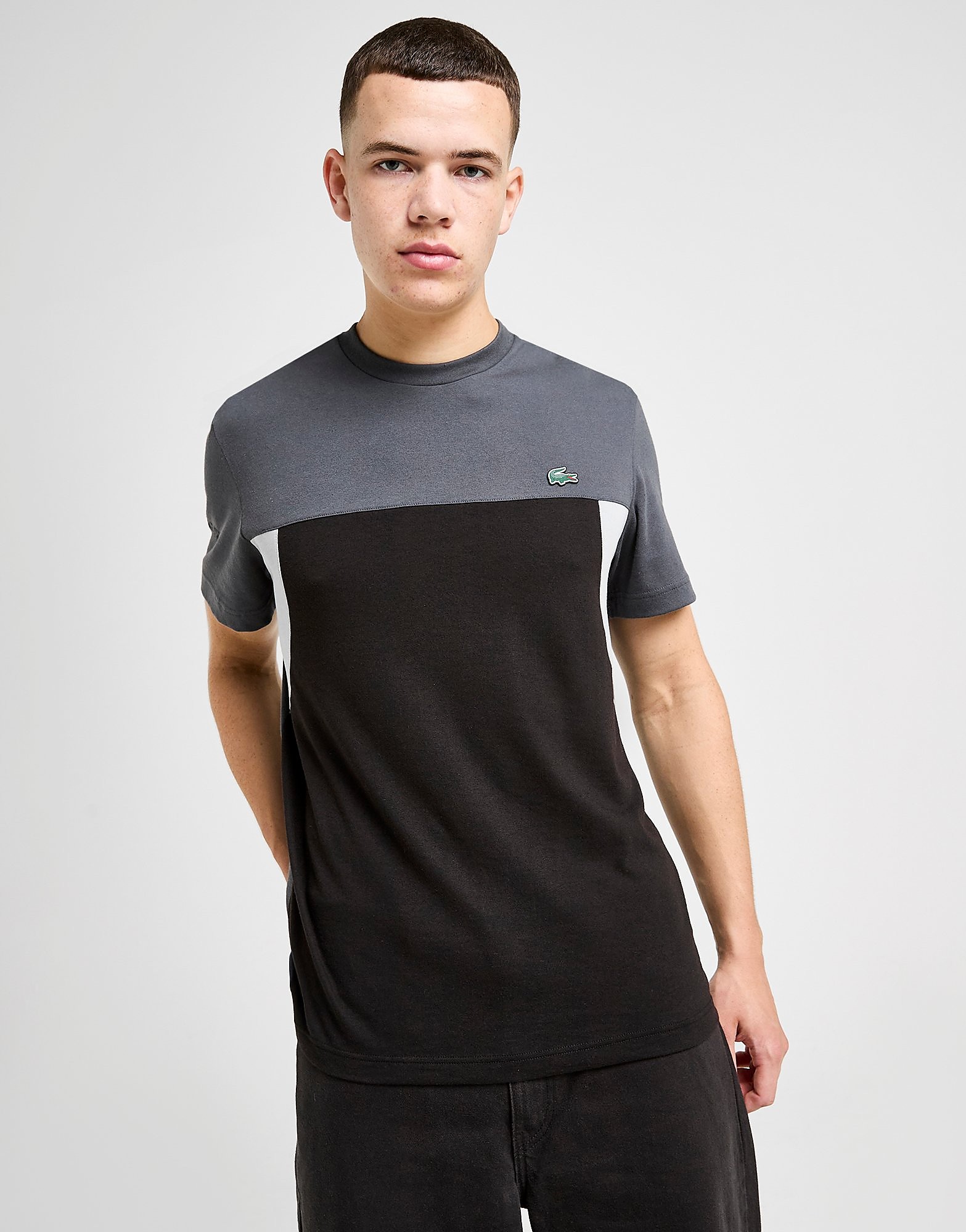 Lacoste Colour Block Panel T Shirt