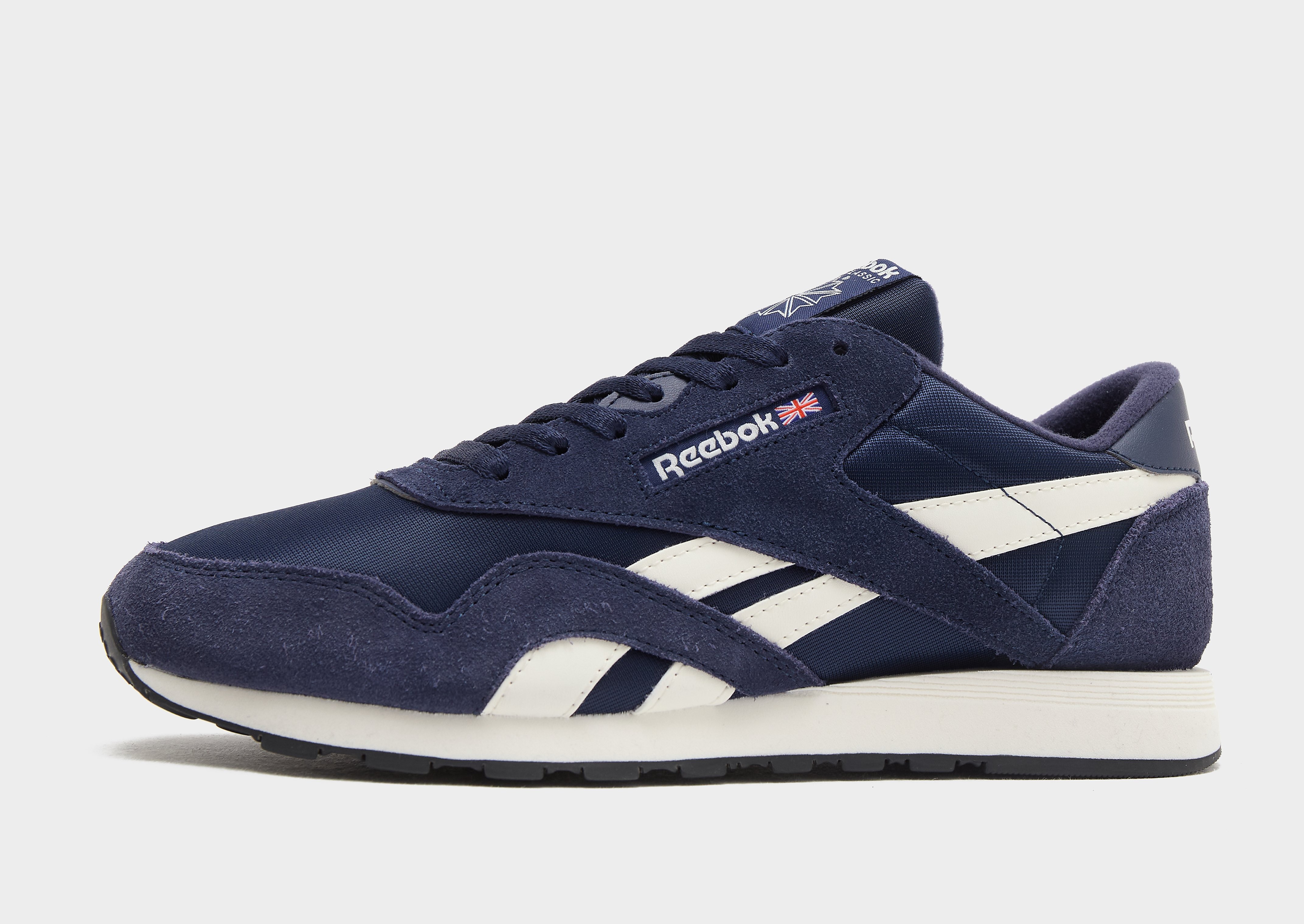 Reebok Classic Nylon herensneaker blauw