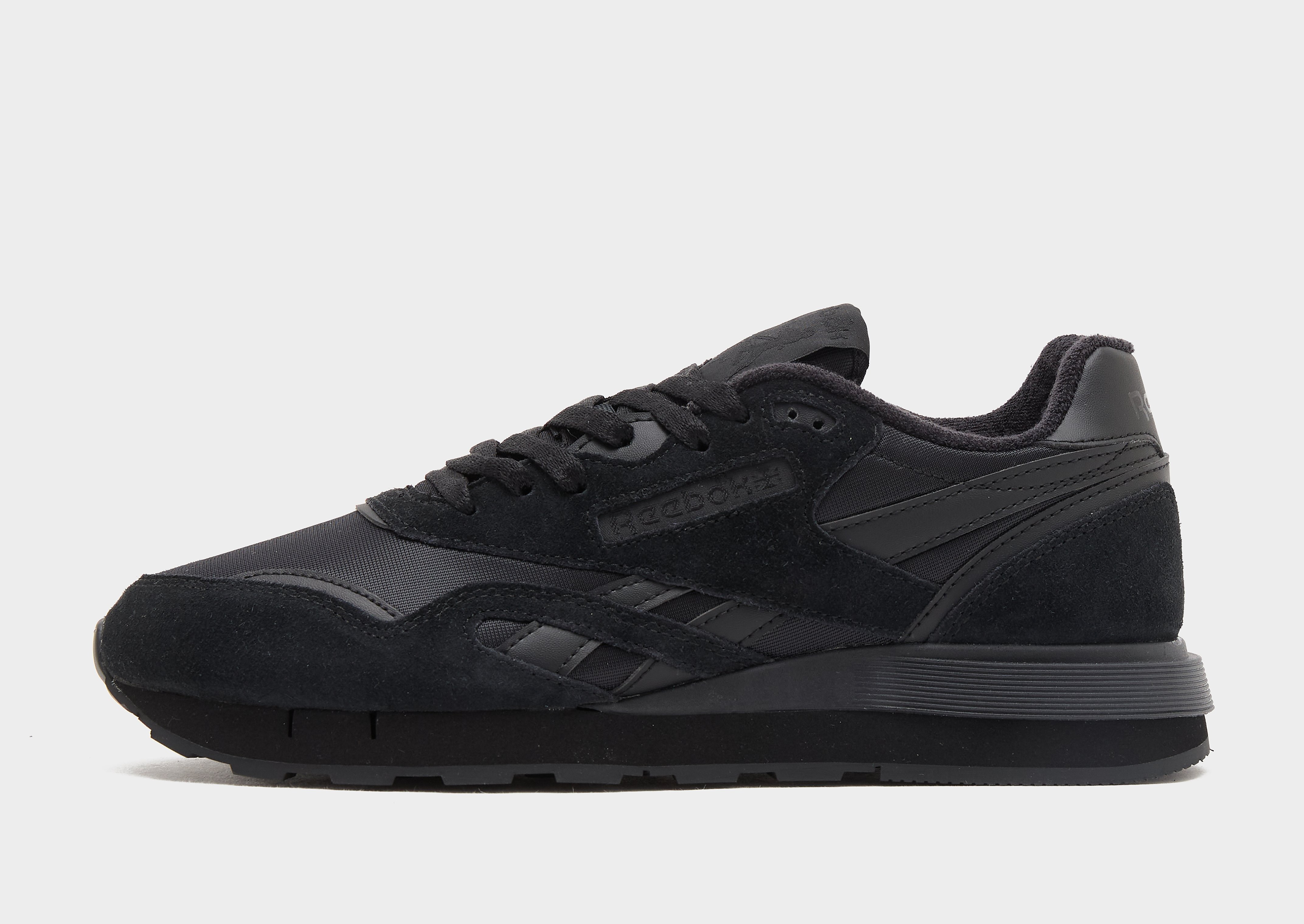 Reebok Classic Nylon herensneaker zwart