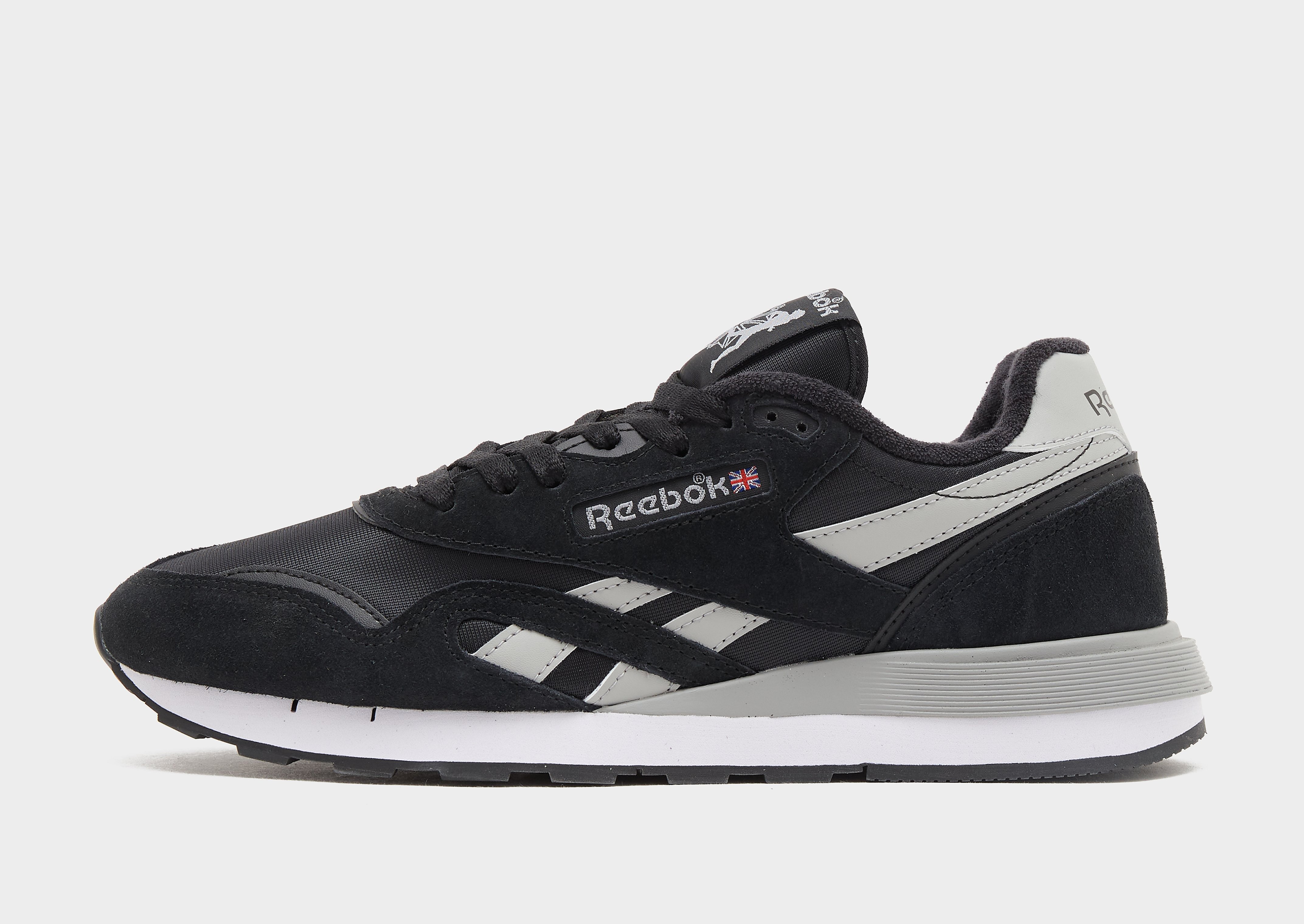 Reebok Classic Nylon herensneaker zwart