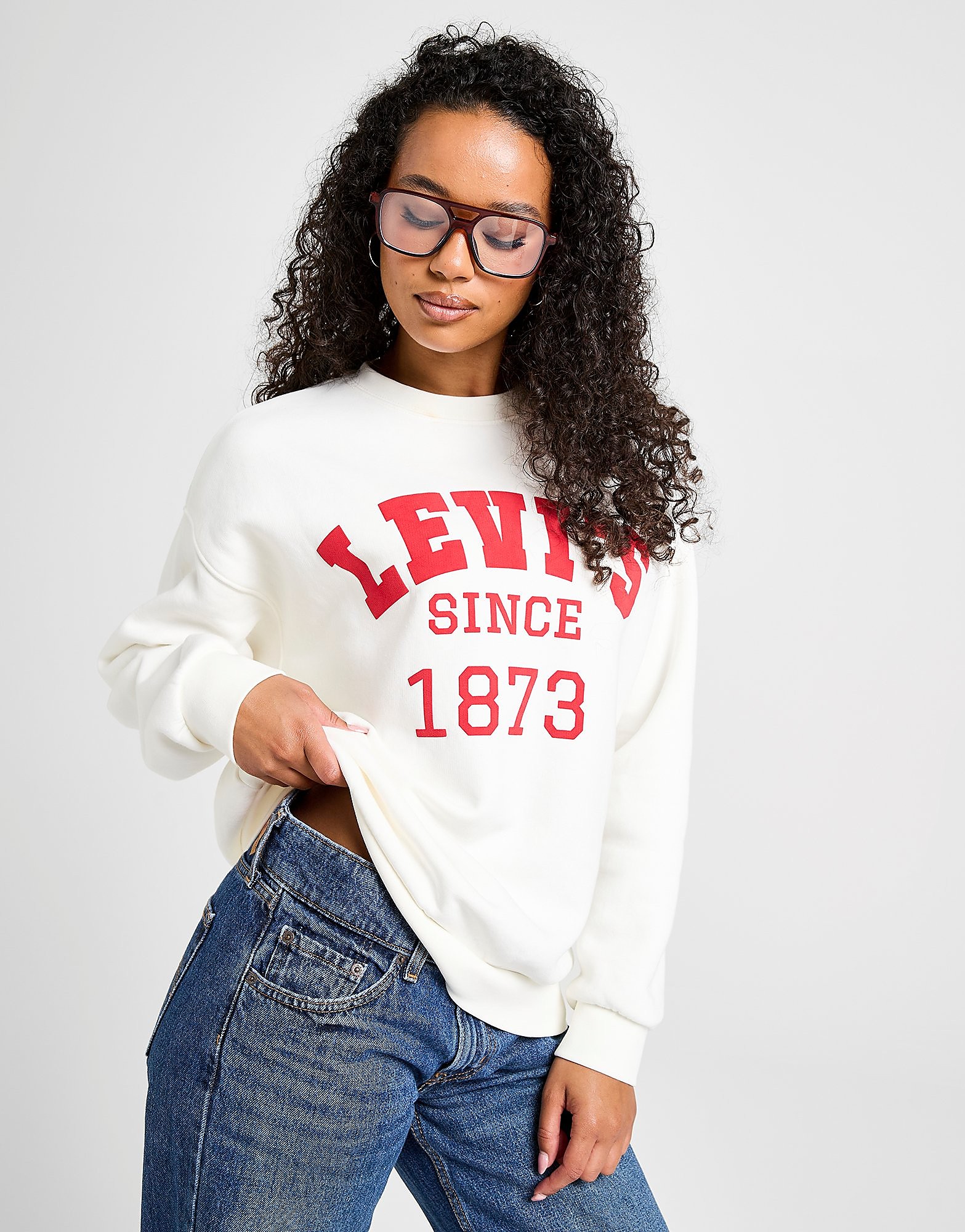 LEVI' Sport Logo Crew Sweatshirt