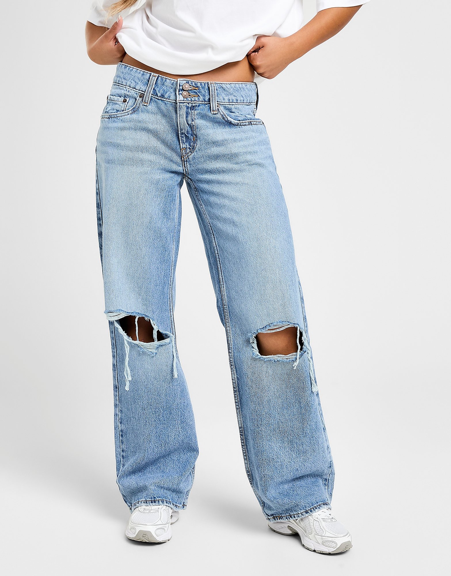 LEVI' Superlow Ripped Jeans