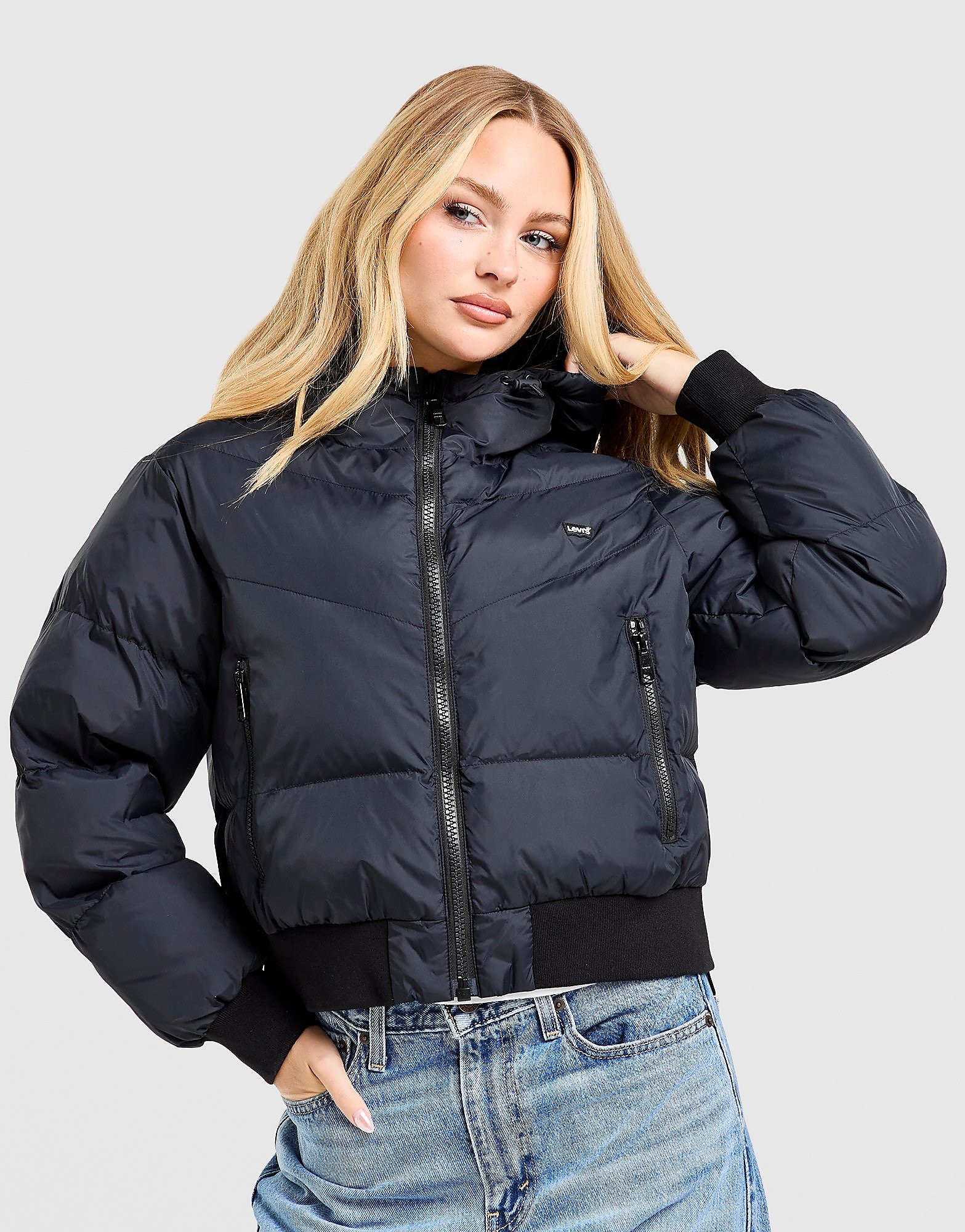 LEVI' Crop Puffer Jacket