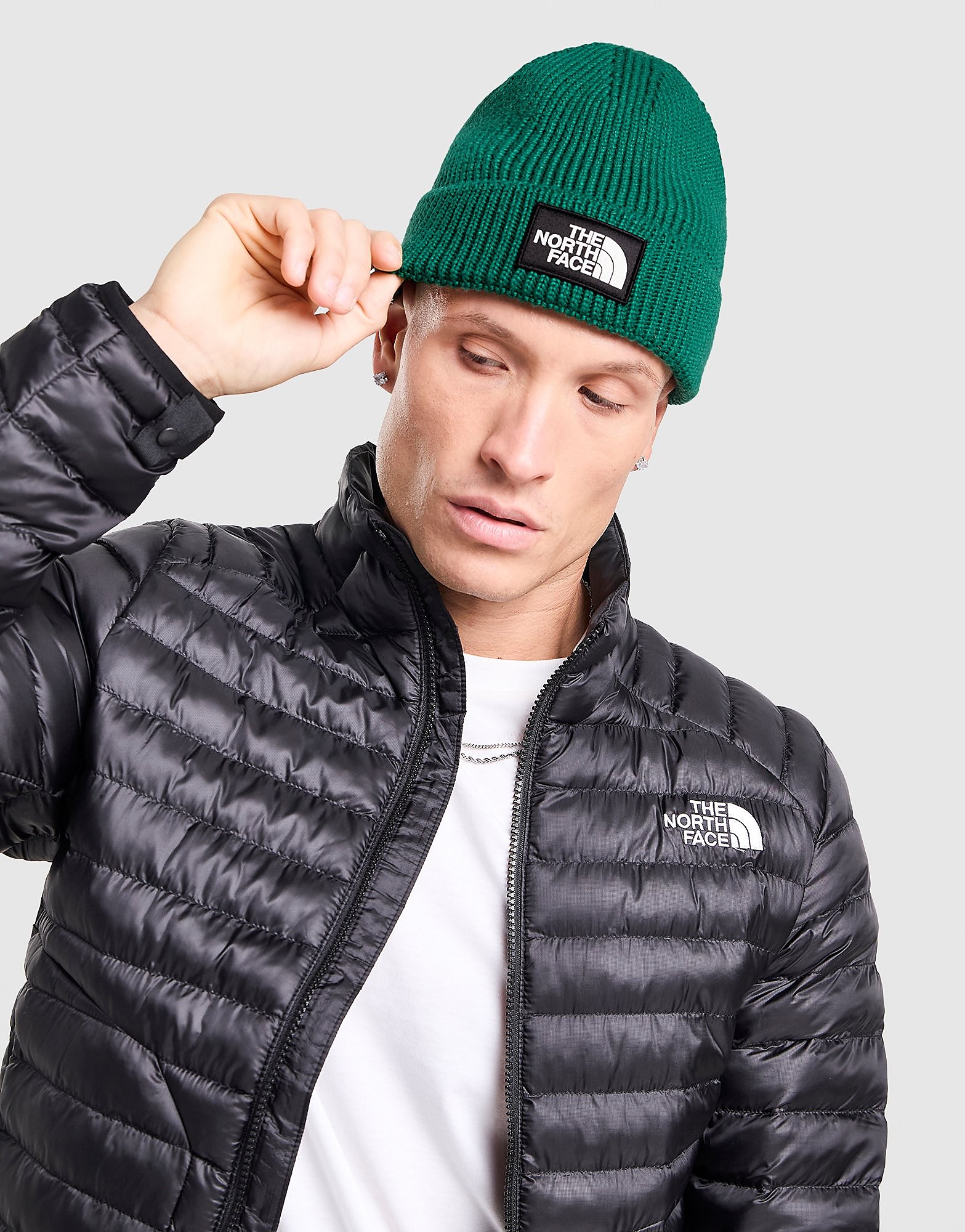 The North Face Bonnet à Revers Logo Box - vue 2