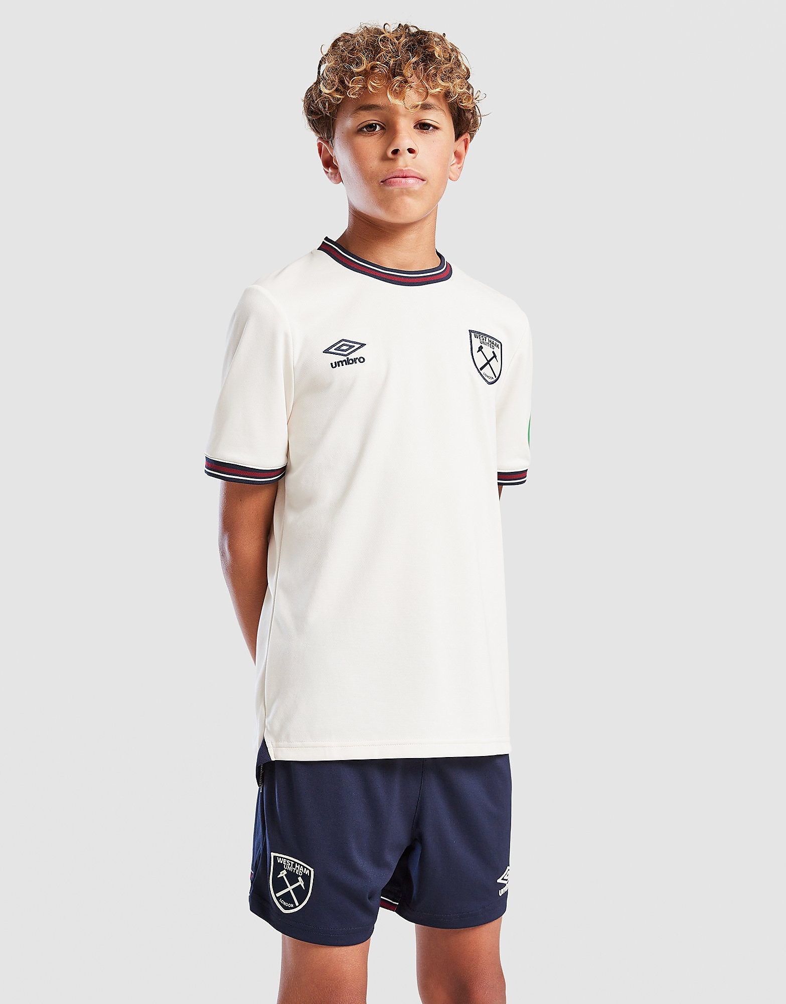 Umbro West Ham United 202526 Away Shorts Junior