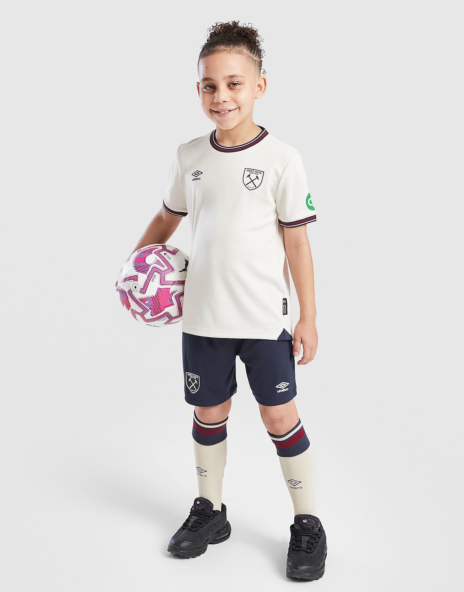 Umbro West Ham United FC 202526 Away Kit Infant