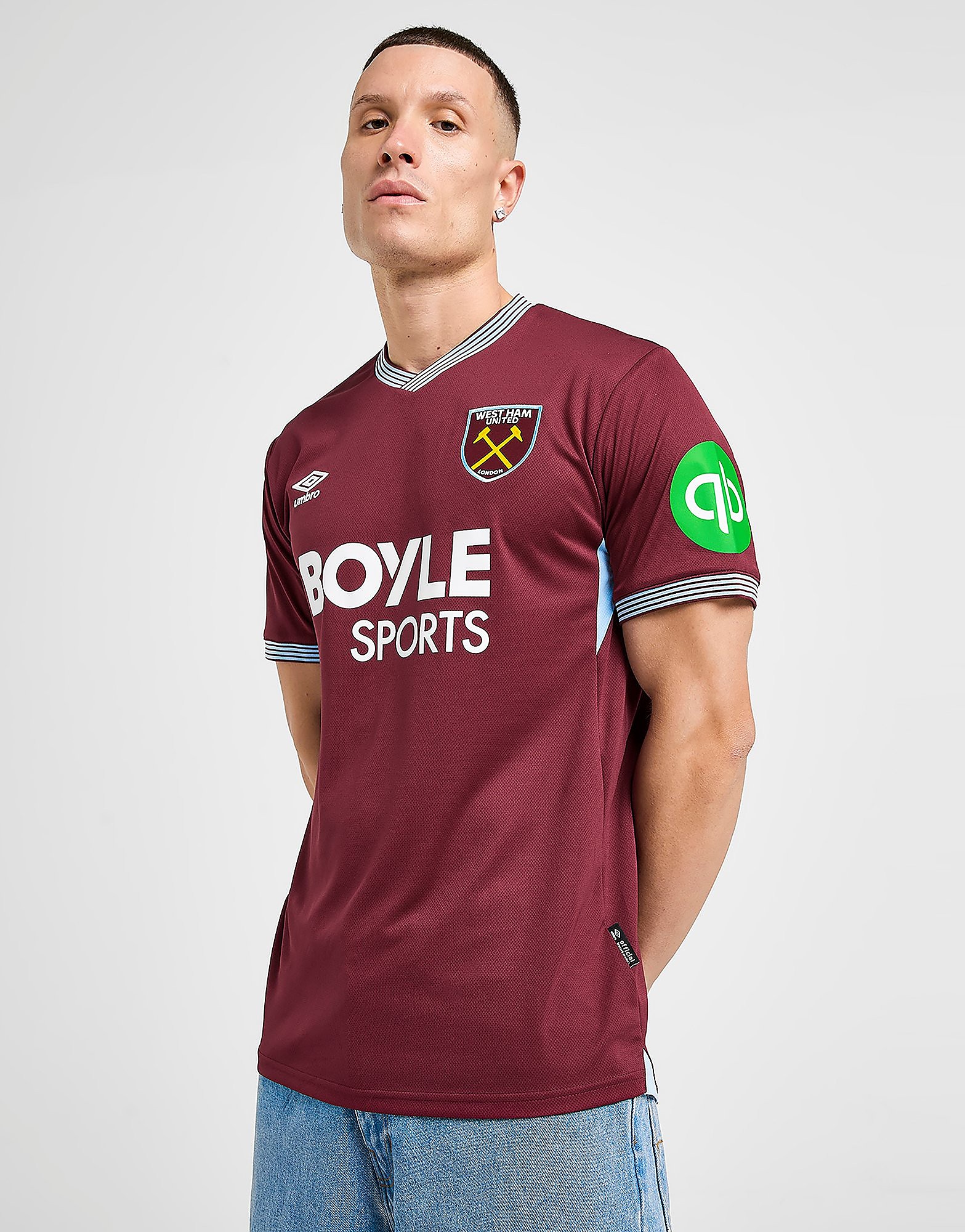 Umbro West Ham United 202526 Home Shirt