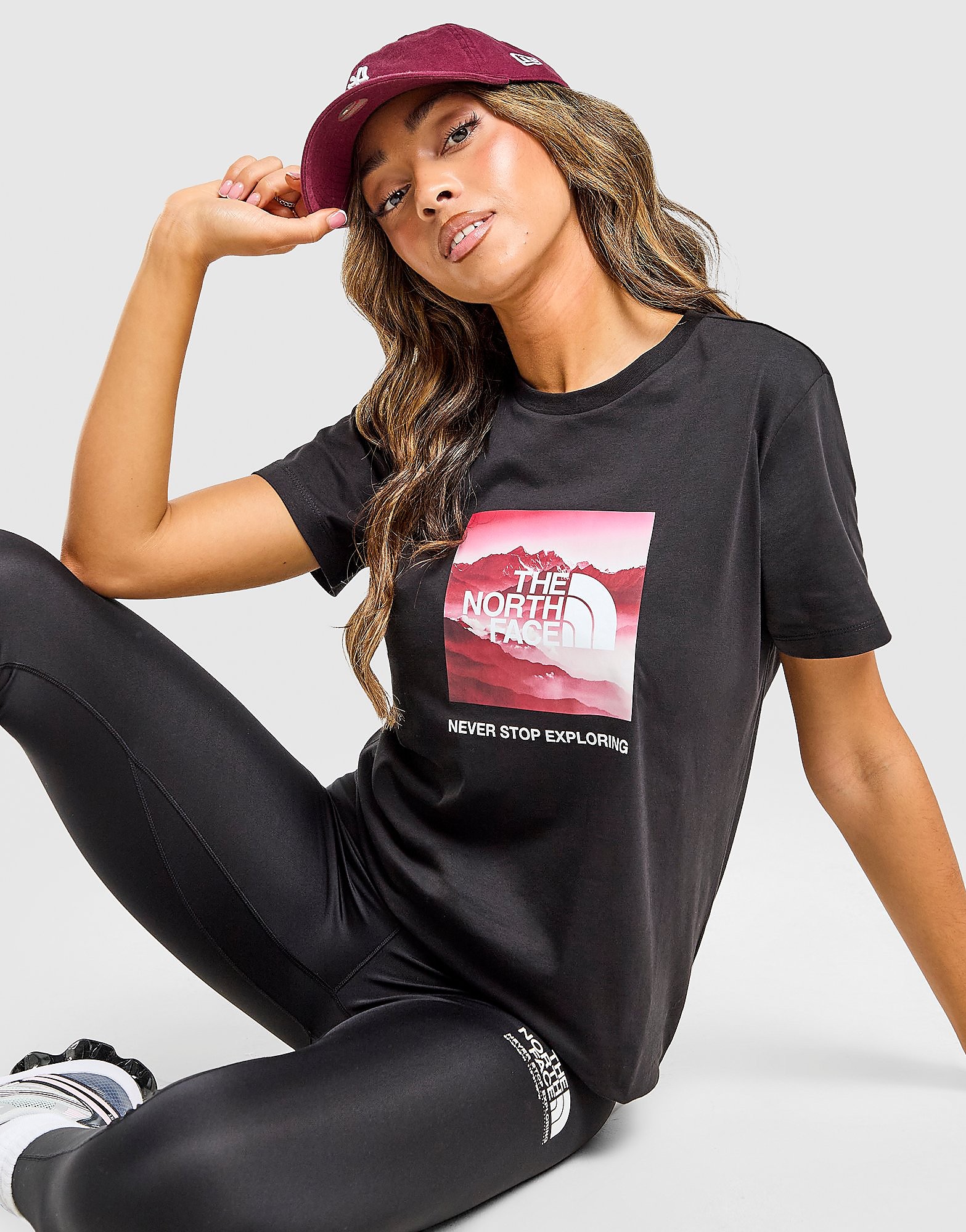 The North Face Cloud Box Logo T Shirt