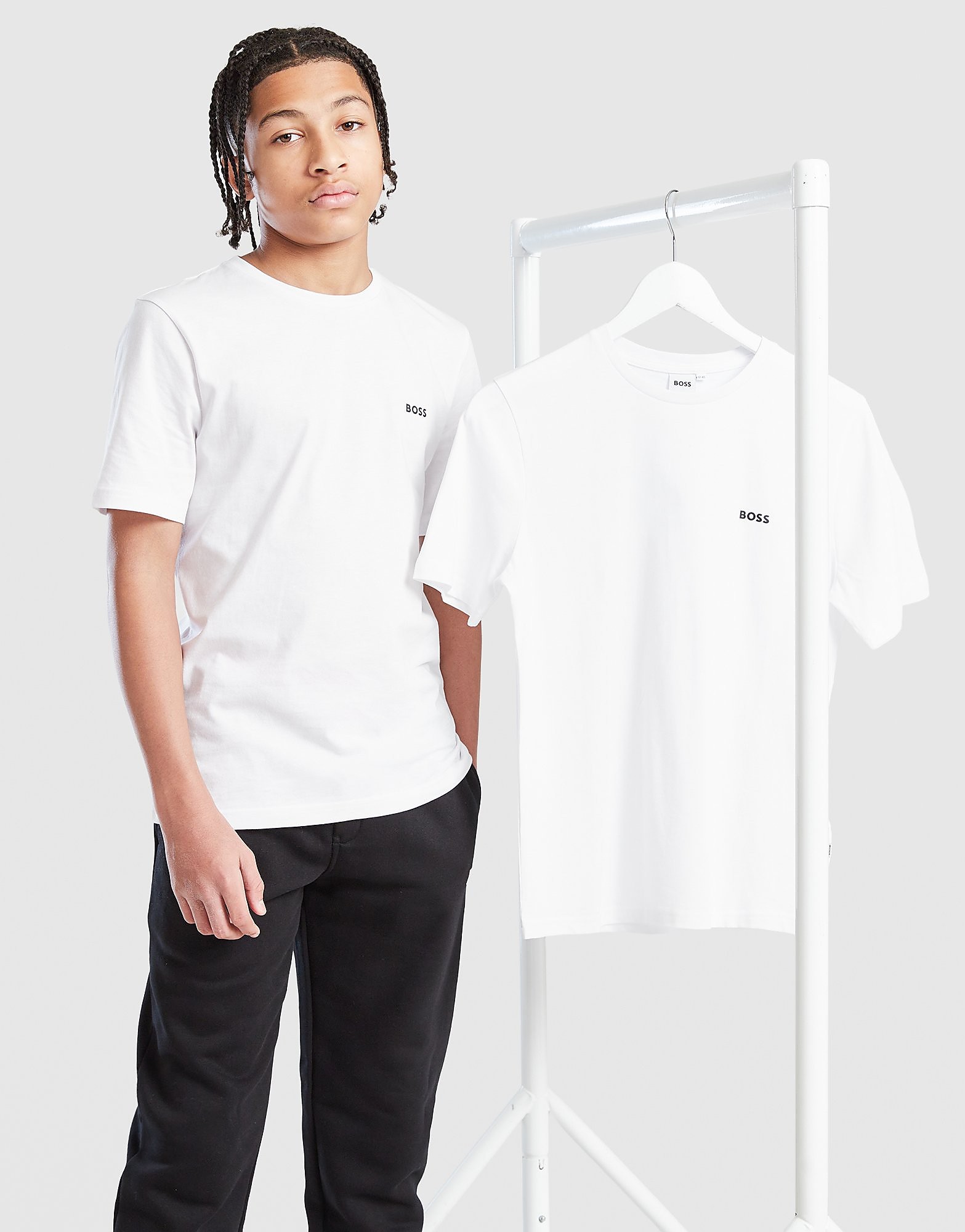 BOSS Pack de 2 t shirts à petit logo Junior - vue 2