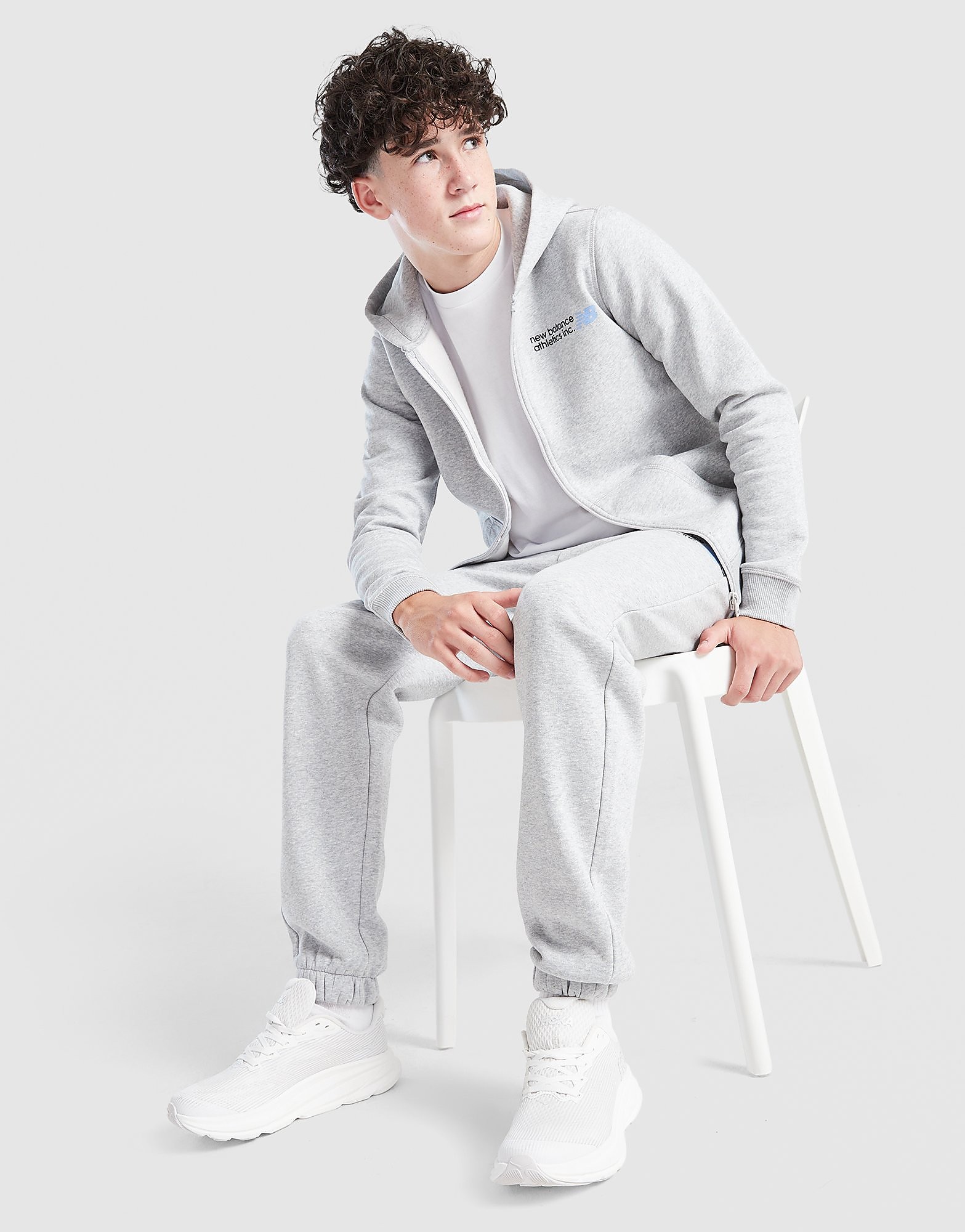 New Balance Sweat zippé intégral Athletics Junior