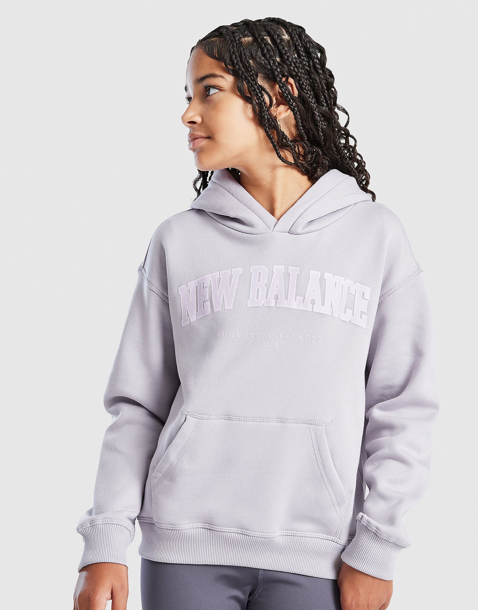 New Balance Girls' Varsity Overhead Felpa Junior