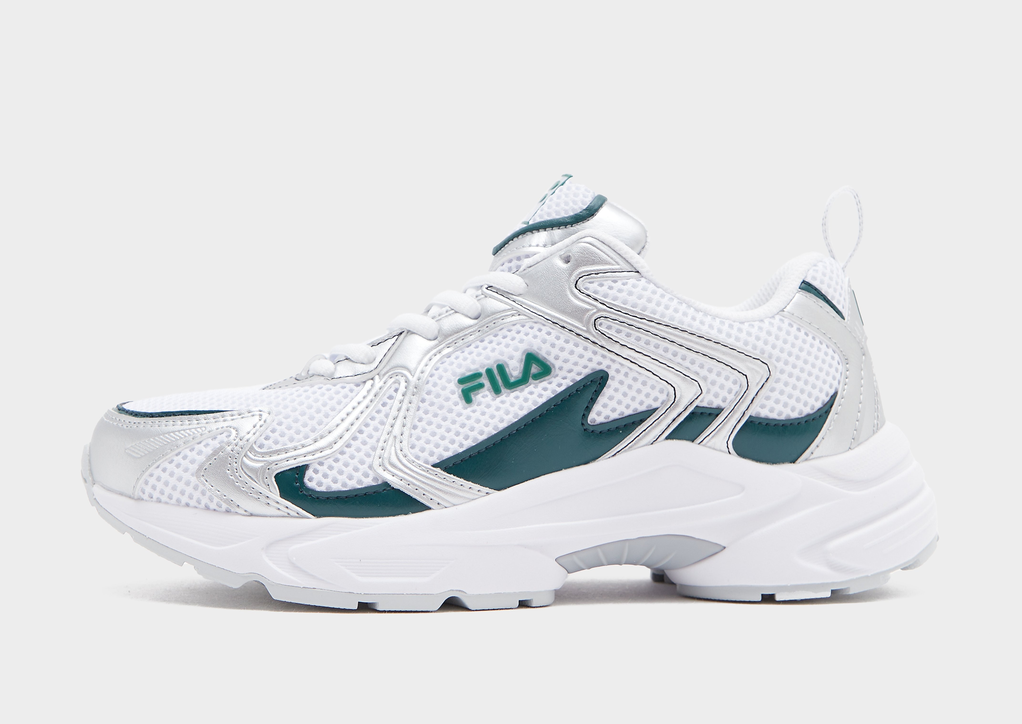 Fila damessneaker groen en wit