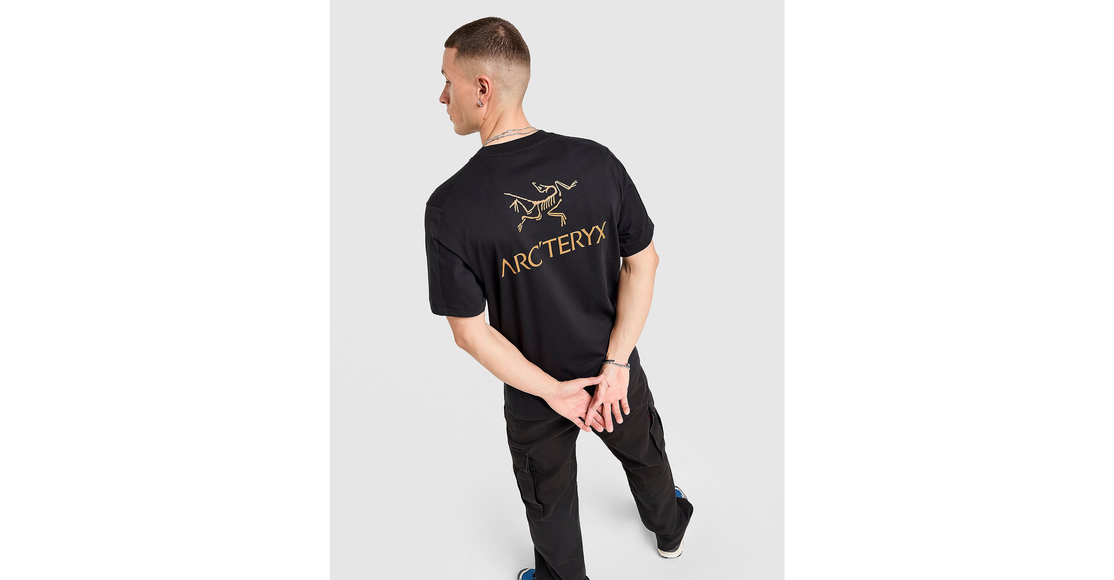 Arcteryx Men's Kragg SL Cotton Bird Word Shortsleeve t-shirts - bas – bild 2