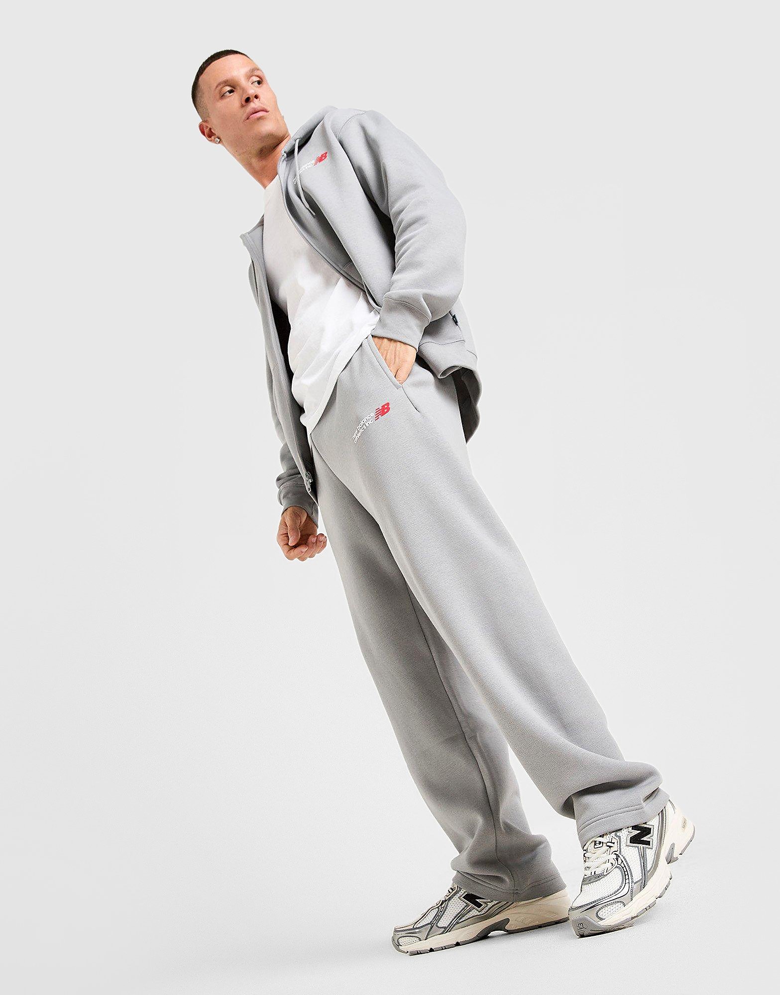 New Balance Pantalon de jogging ourlet ouvert