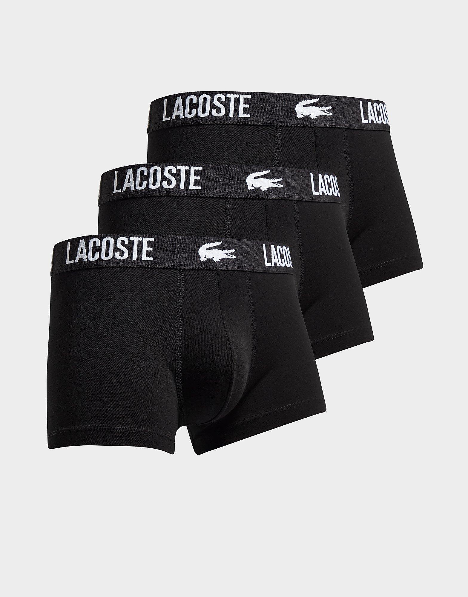 Lacoste 3 Pack Croc Trunks