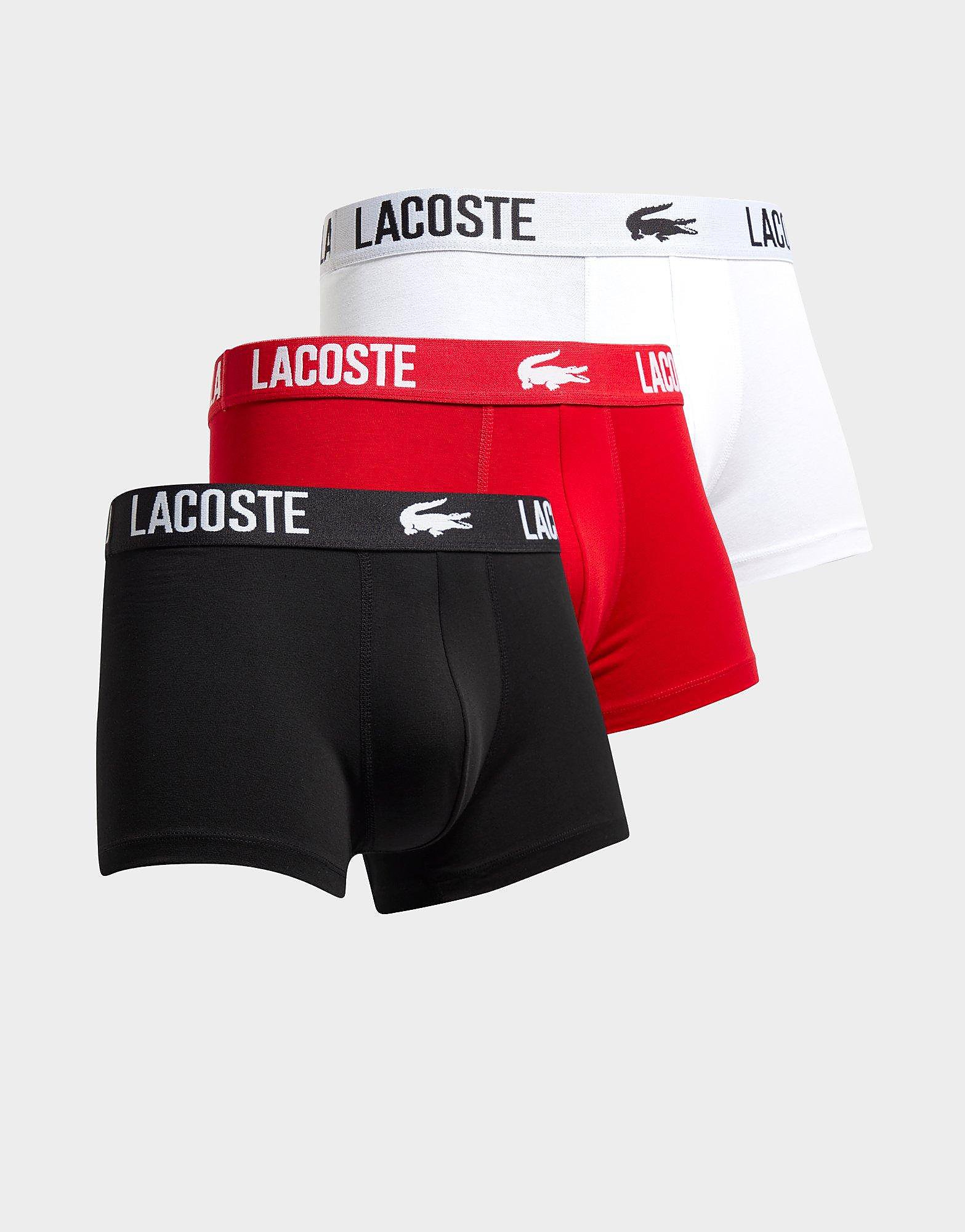 Lacoste 3 Pack Croc Trunks - vue 2