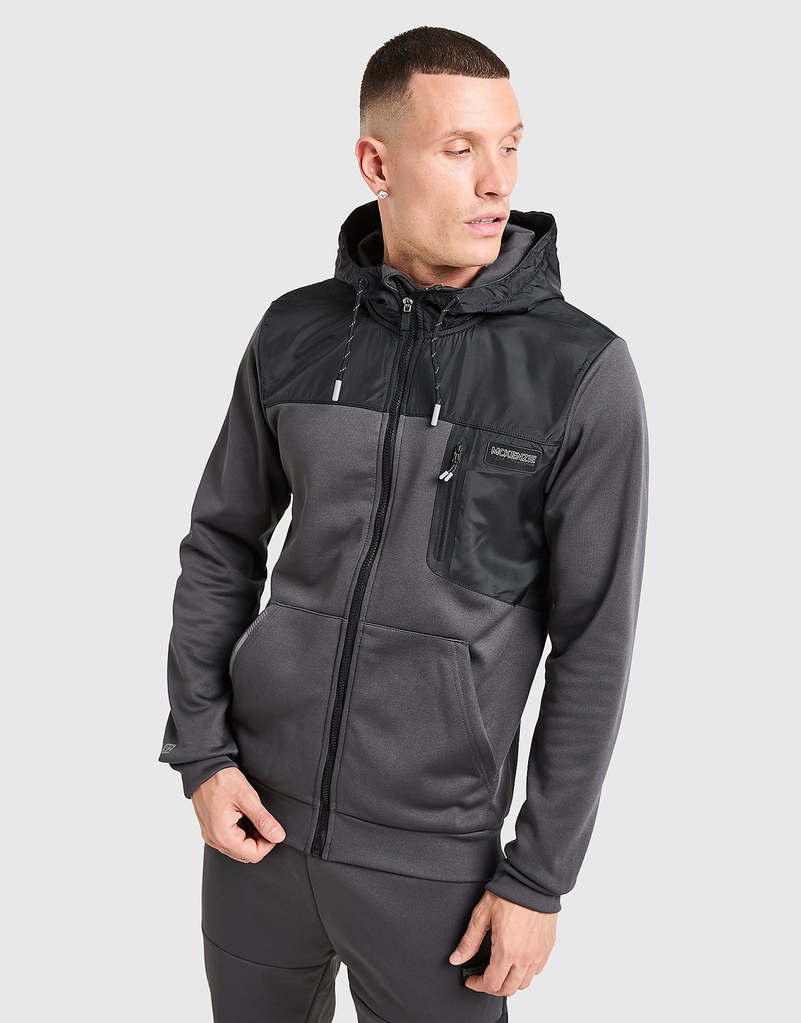 McKenzie Nitro Poly Full Zip Hoodie