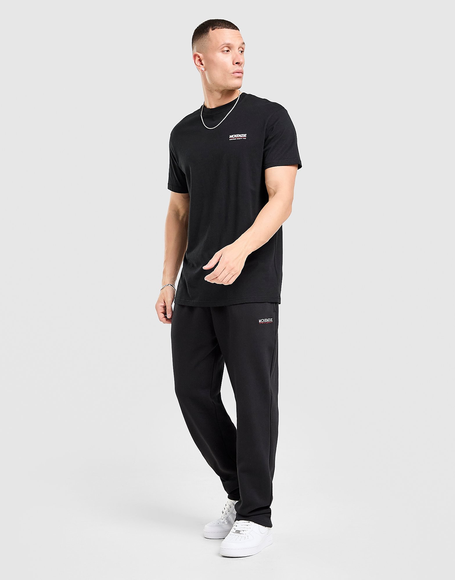 Casson Open Hem Jogginghose - Herren, Schwarz - male - Size: S