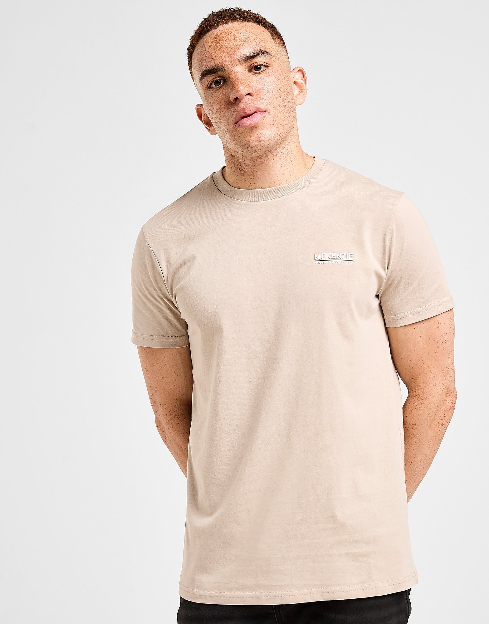 Essential T-Shirt - Herren, Braun - male - Size: S