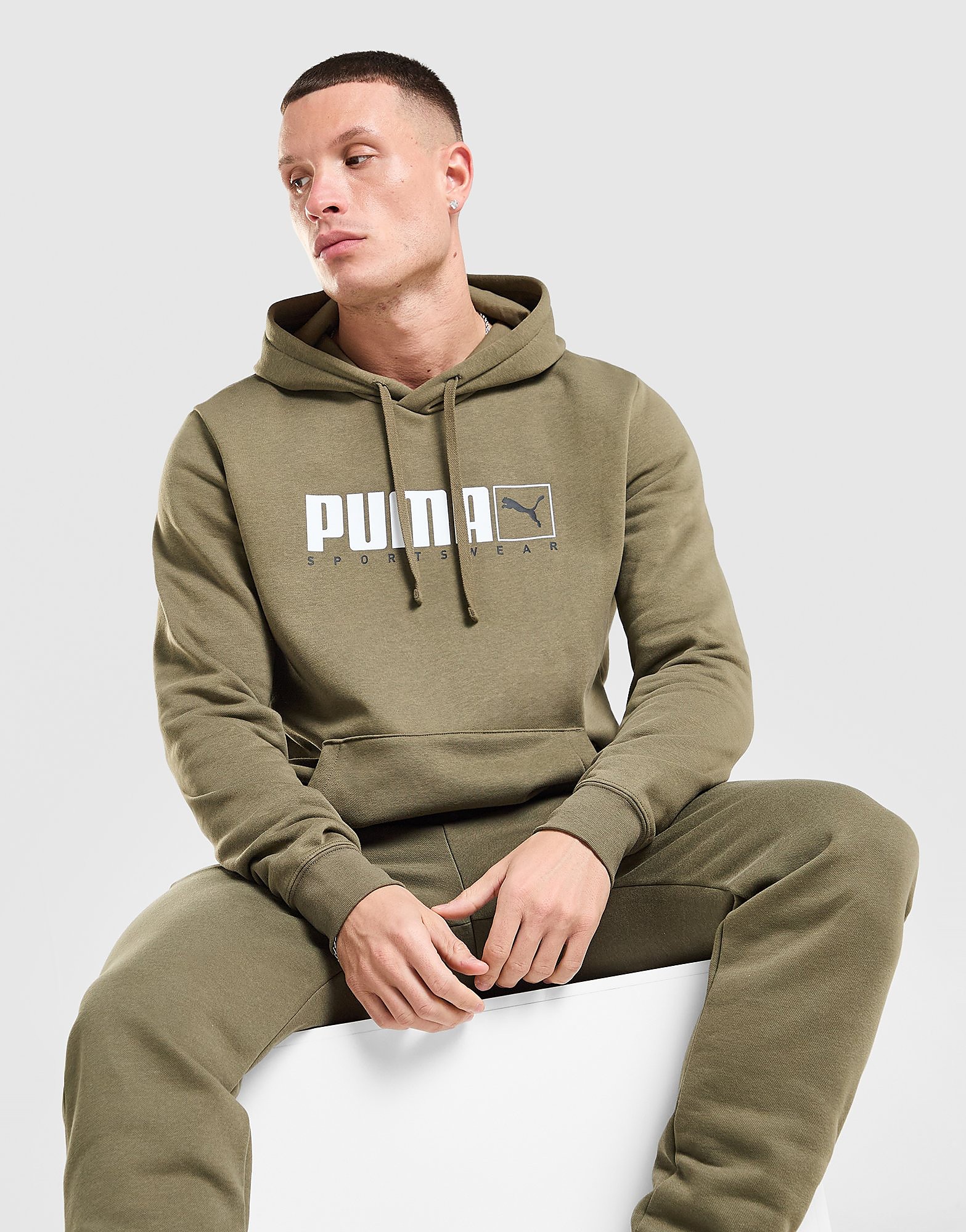 PUMA Sweat à capuche Core Sportswear Homme