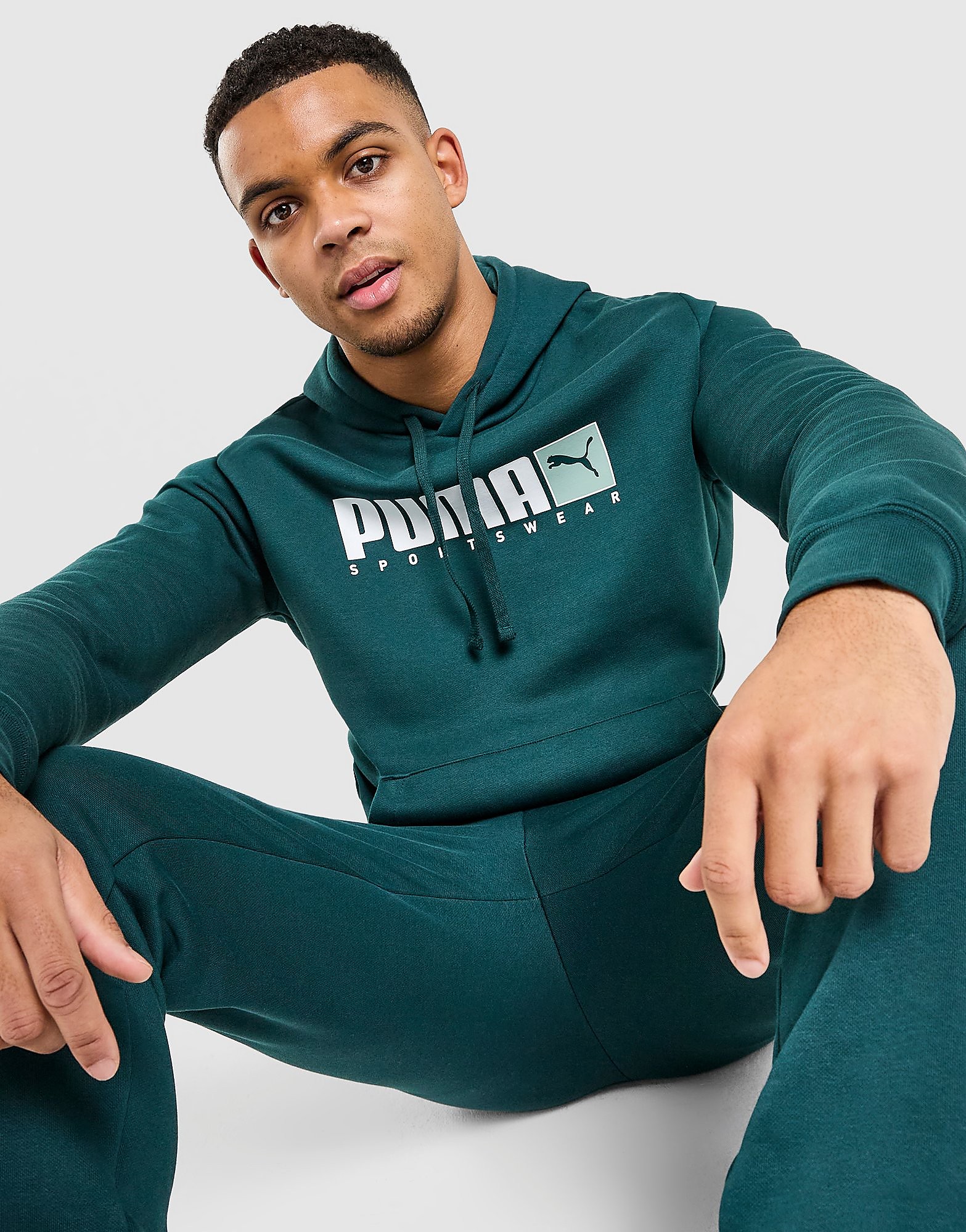 PUMA Sweat à capuche Core Sportswear Homme