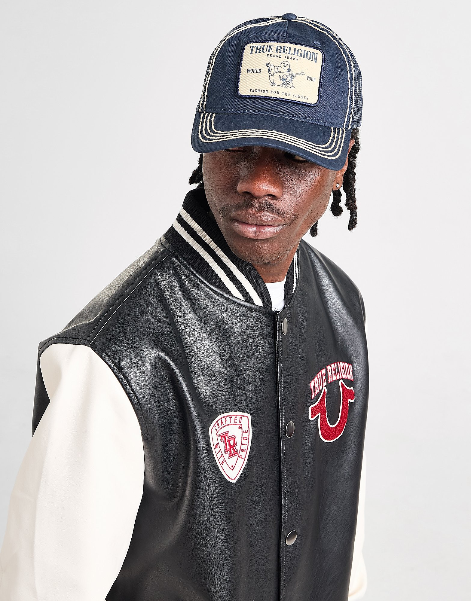 True Religion Casquette Trucker Big T