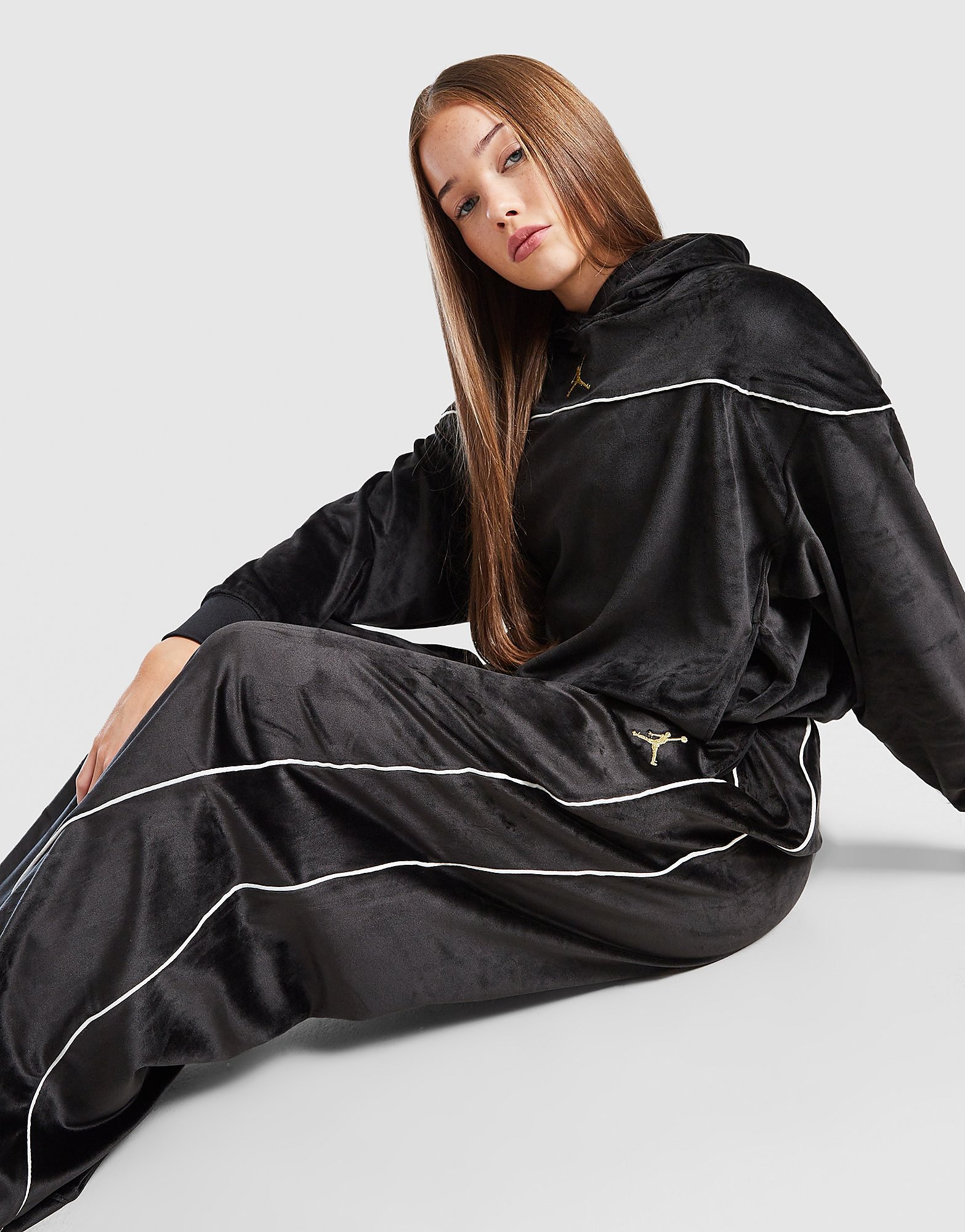 Jordan Jogging Large Velours Fille Junior