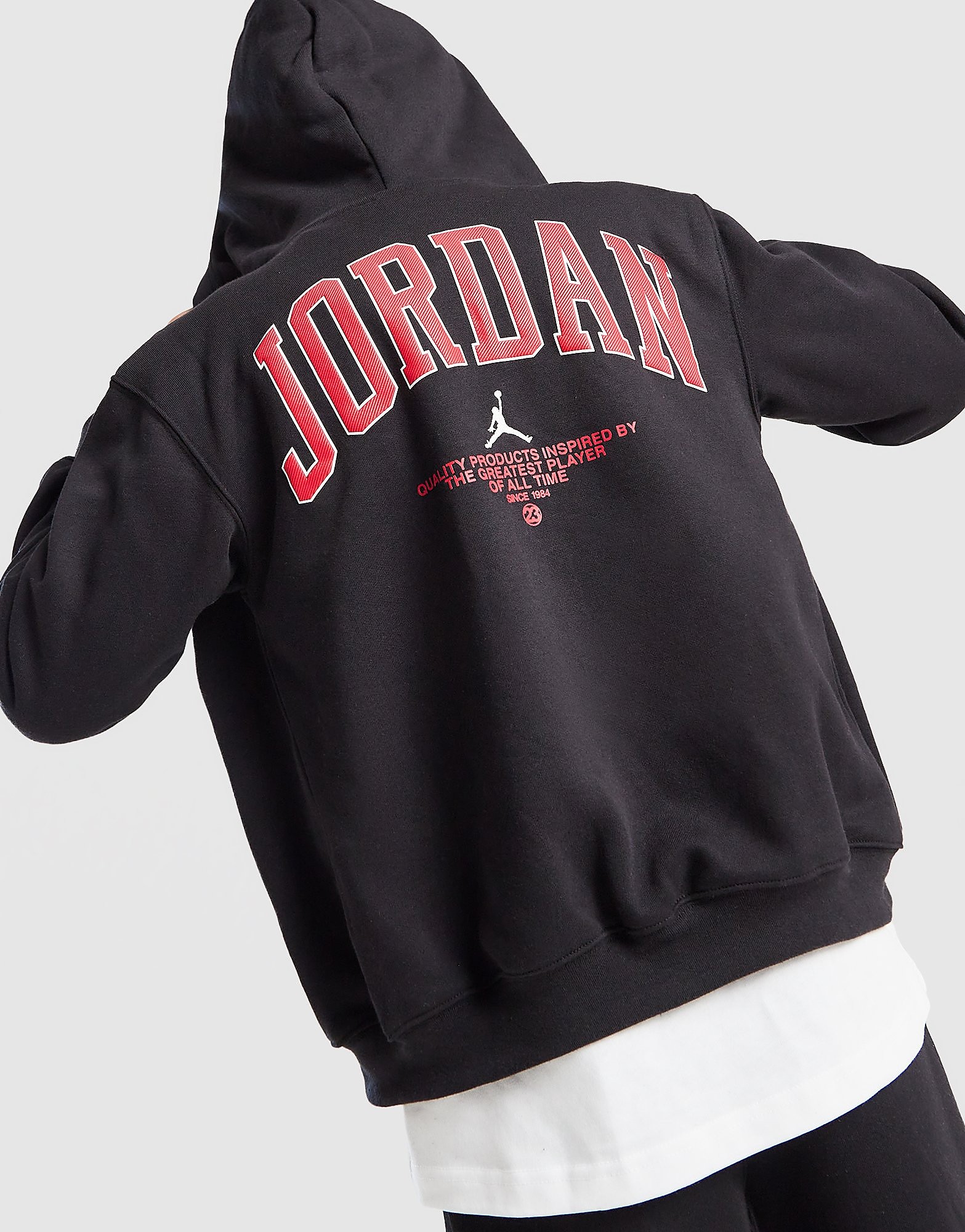 Jordan Full Zip Graphic Hoodie Junior
