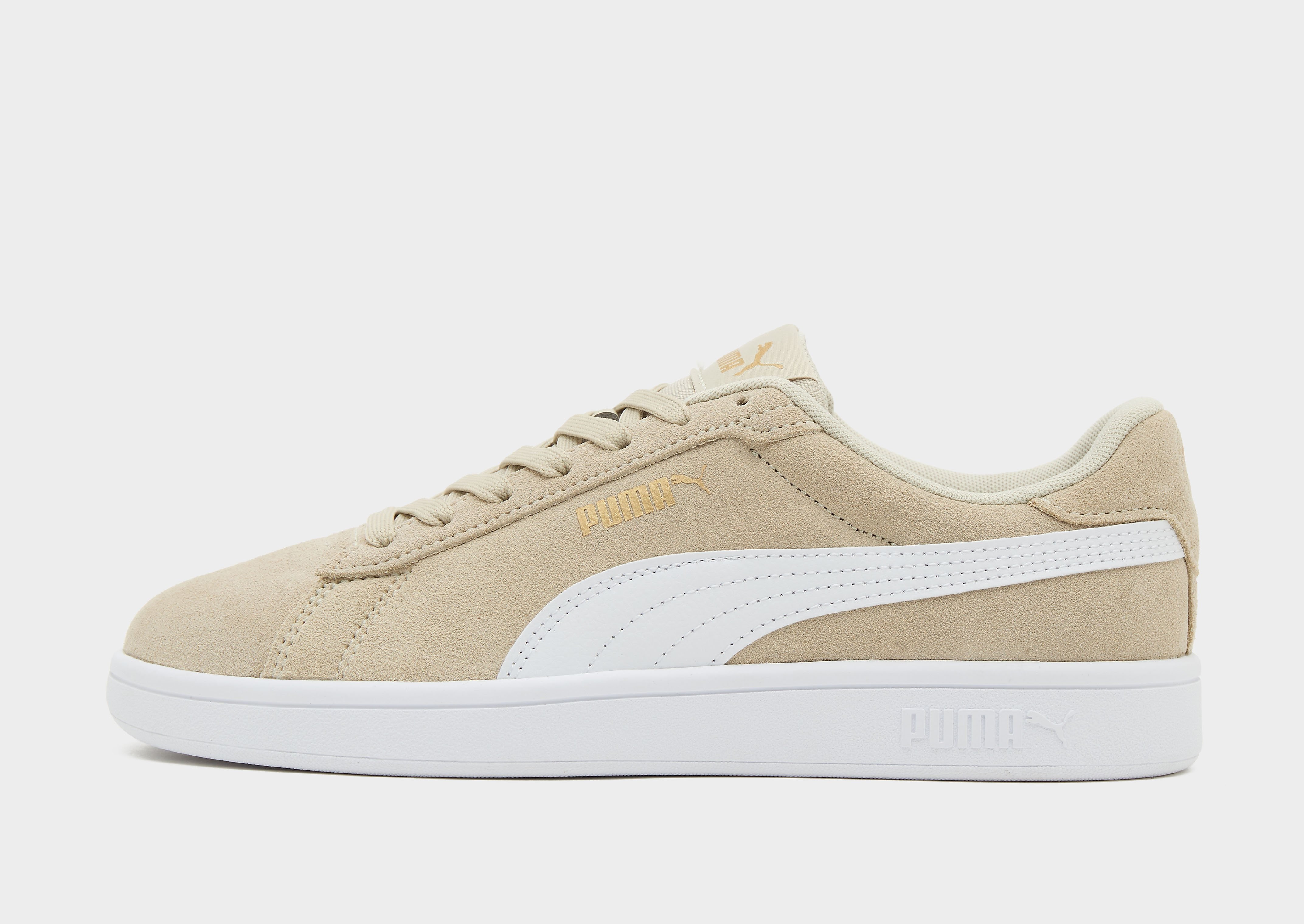 Puma Suede kindersneaker beige