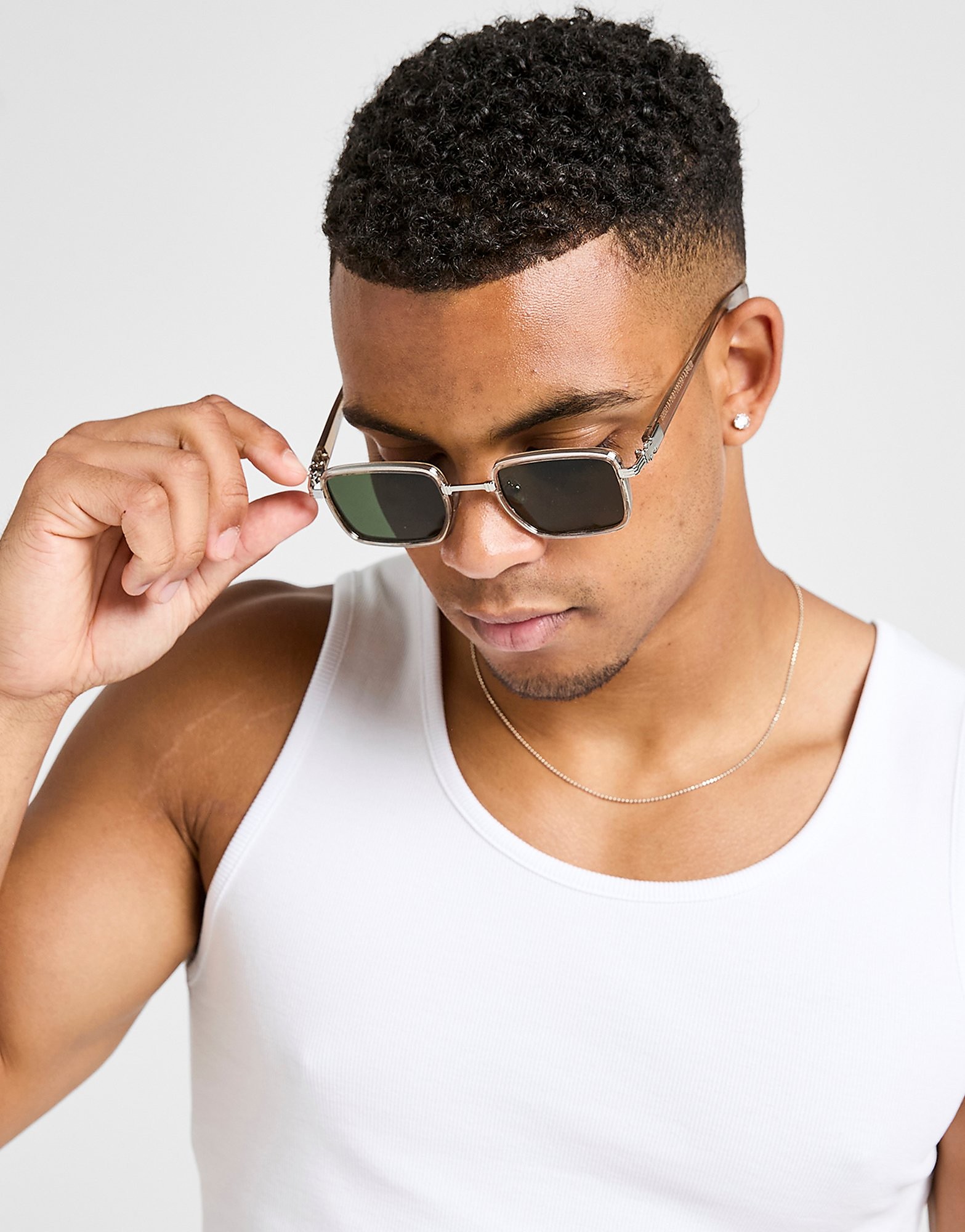 Rayne Sonnenbrille - Damen, Silber - female - Size: One Size